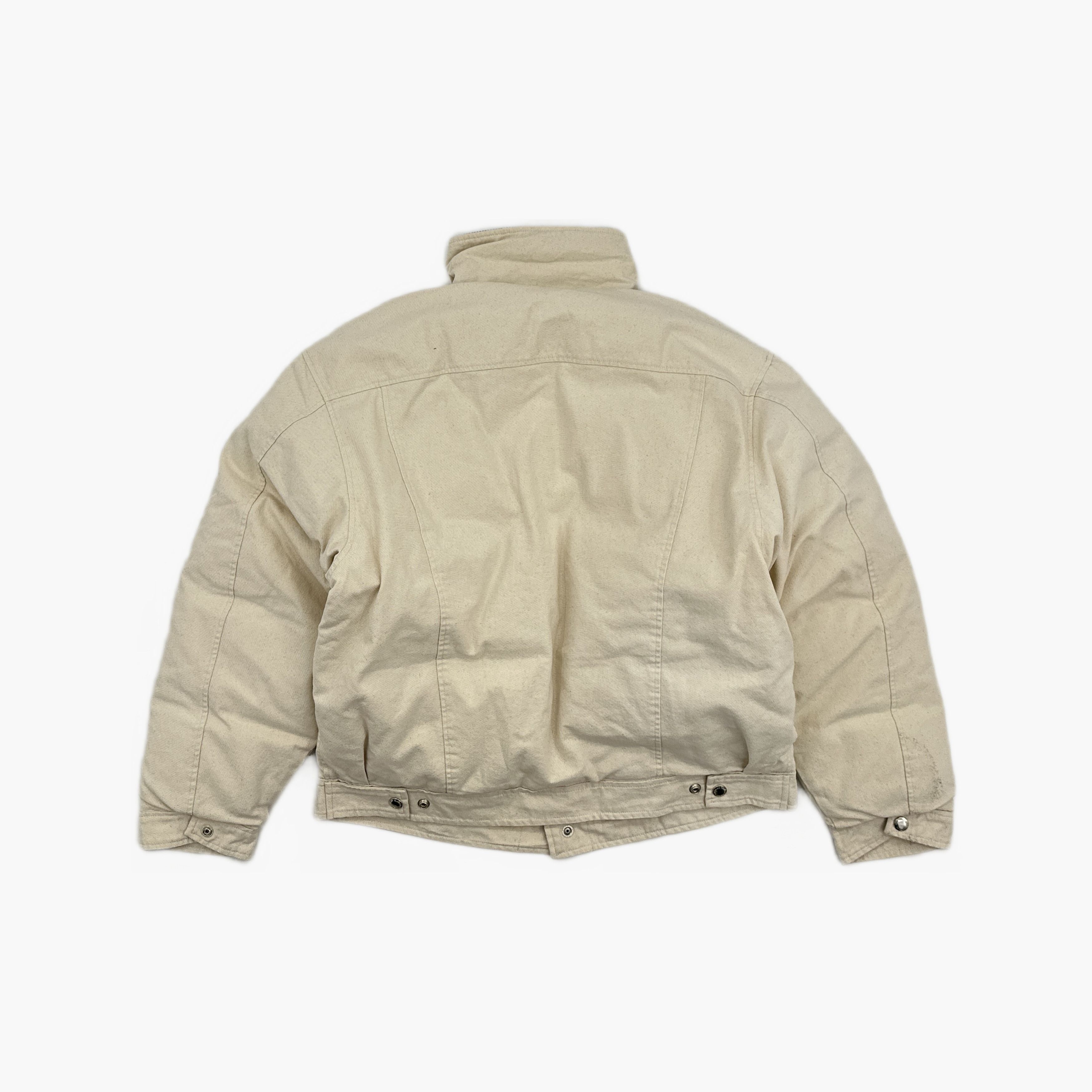 Supreme Supreme x Schott Canvas Down Trucker Jacket Size L Size US L / EU 52-54 / 3 - 2 Thumbnail