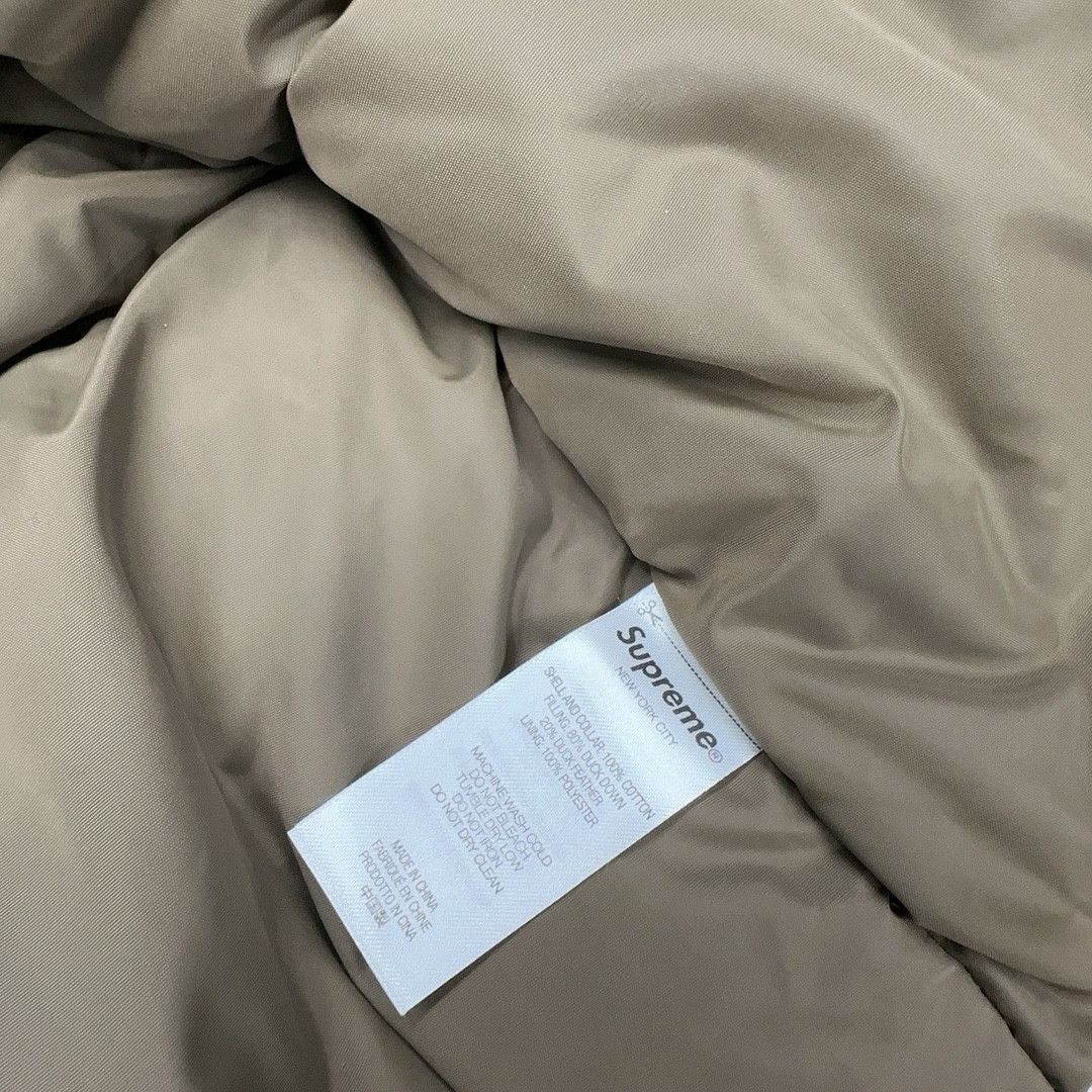 Supreme Supreme x Schott Canvas Down Trucker Jacket Size L Size US L / EU 52-54 / 3 - 4 Thumbnail