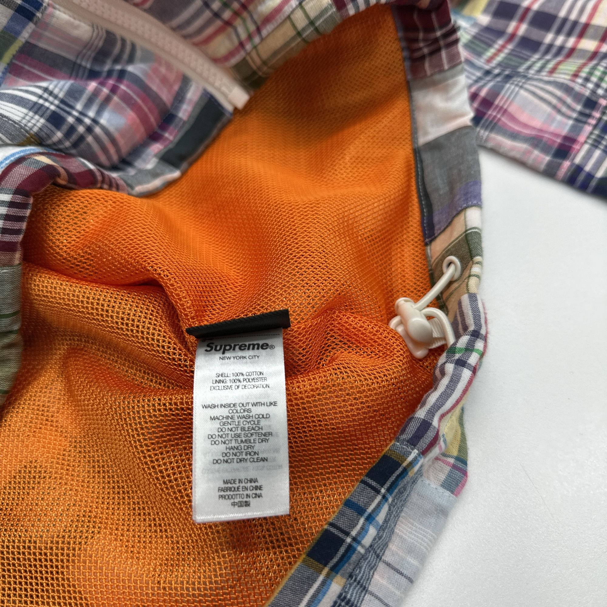 Supreme Supreme x Goodenough Patchwork Hooded Jacket Size S Size US S / EU 44-46 / 1 - 5 Thumbnail