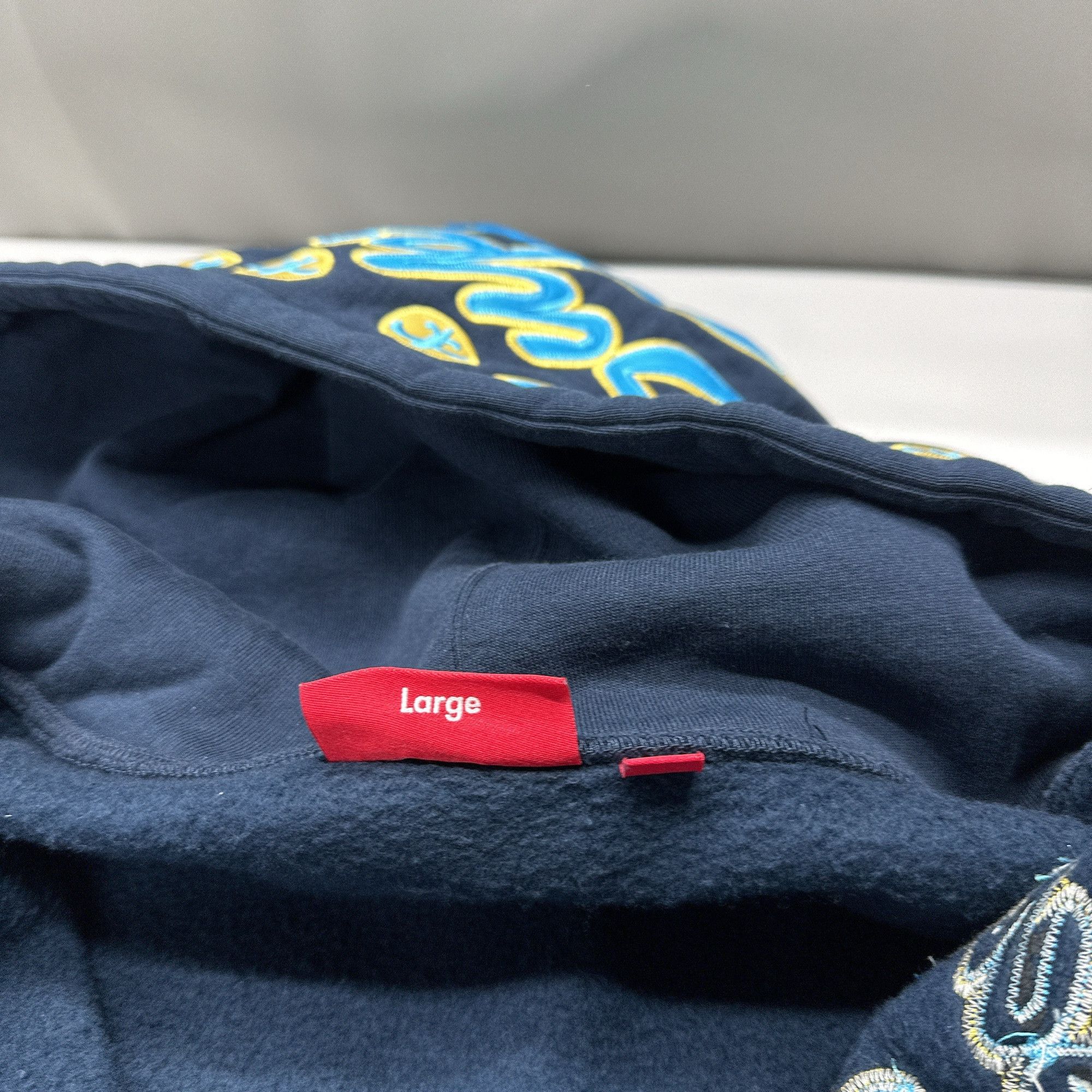 Supreme Supreme League Champs Zip Up Hoodie Size L Size US L / EU 52-54 / 3 - 3 Thumbnail