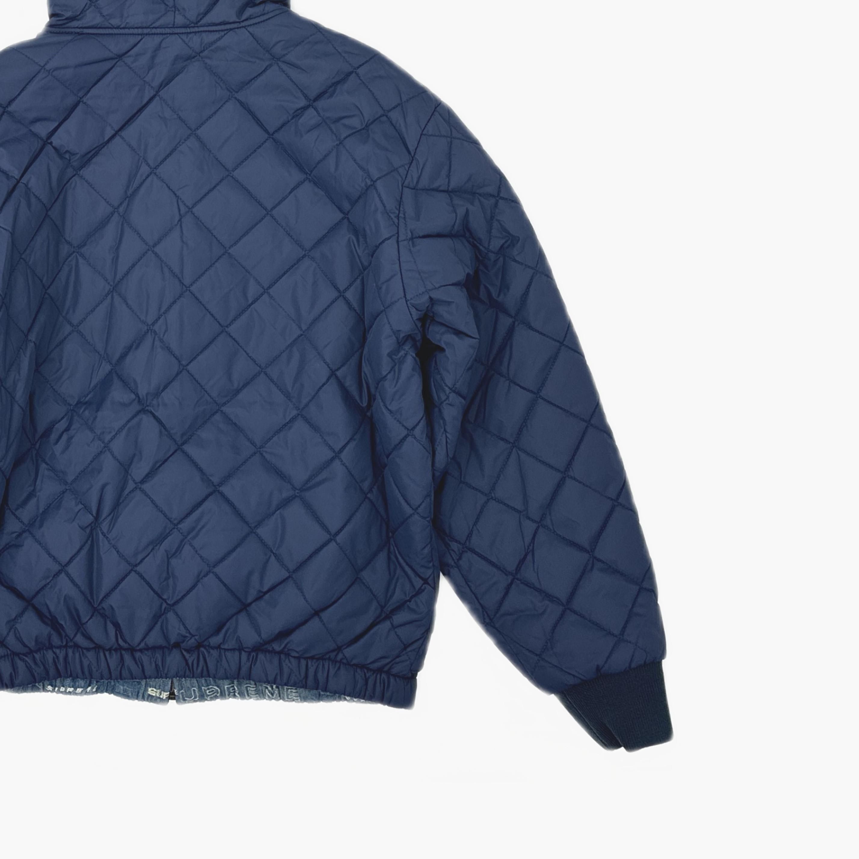Supreme Supreme Reversible Dimensions Logo Denim Jacket Size S Size US S / EU 44-46 / 1 - 5 Thumbnail