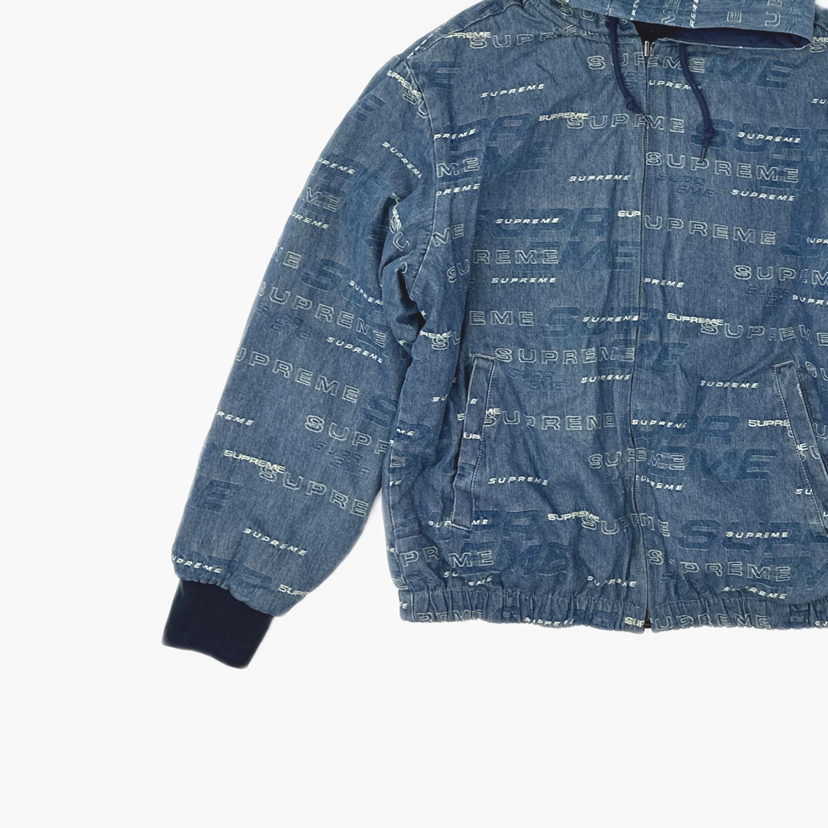 Supreme Supreme Reversible Dimensions Logo Denim Jacket Size S Size US S / EU 44-46 / 1 - 9 Thumbnail