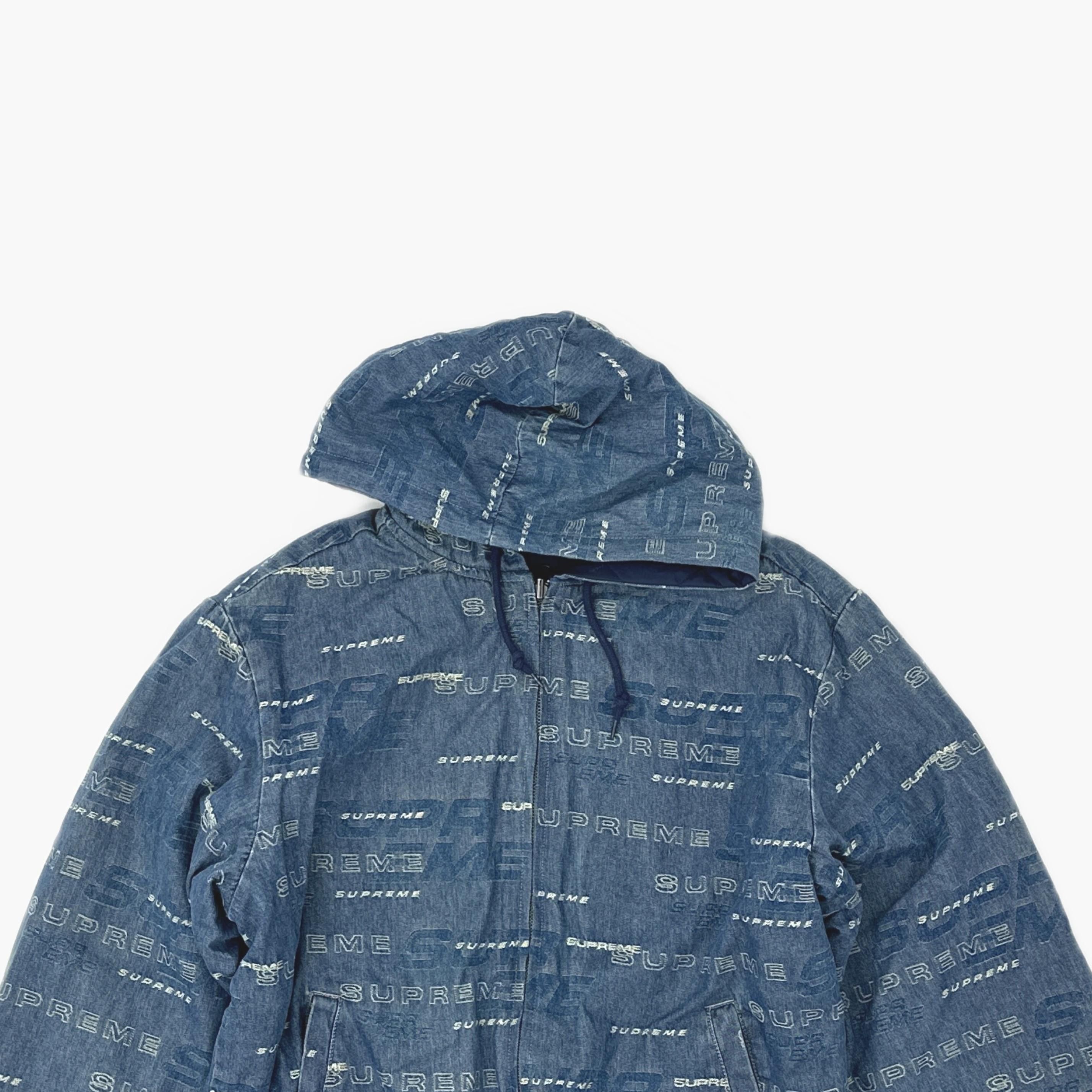 Supreme Supreme Reversible Dimensions Logo Denim Jacket Size S Size US S / EU 44-46 / 1 - 8 Thumbnail