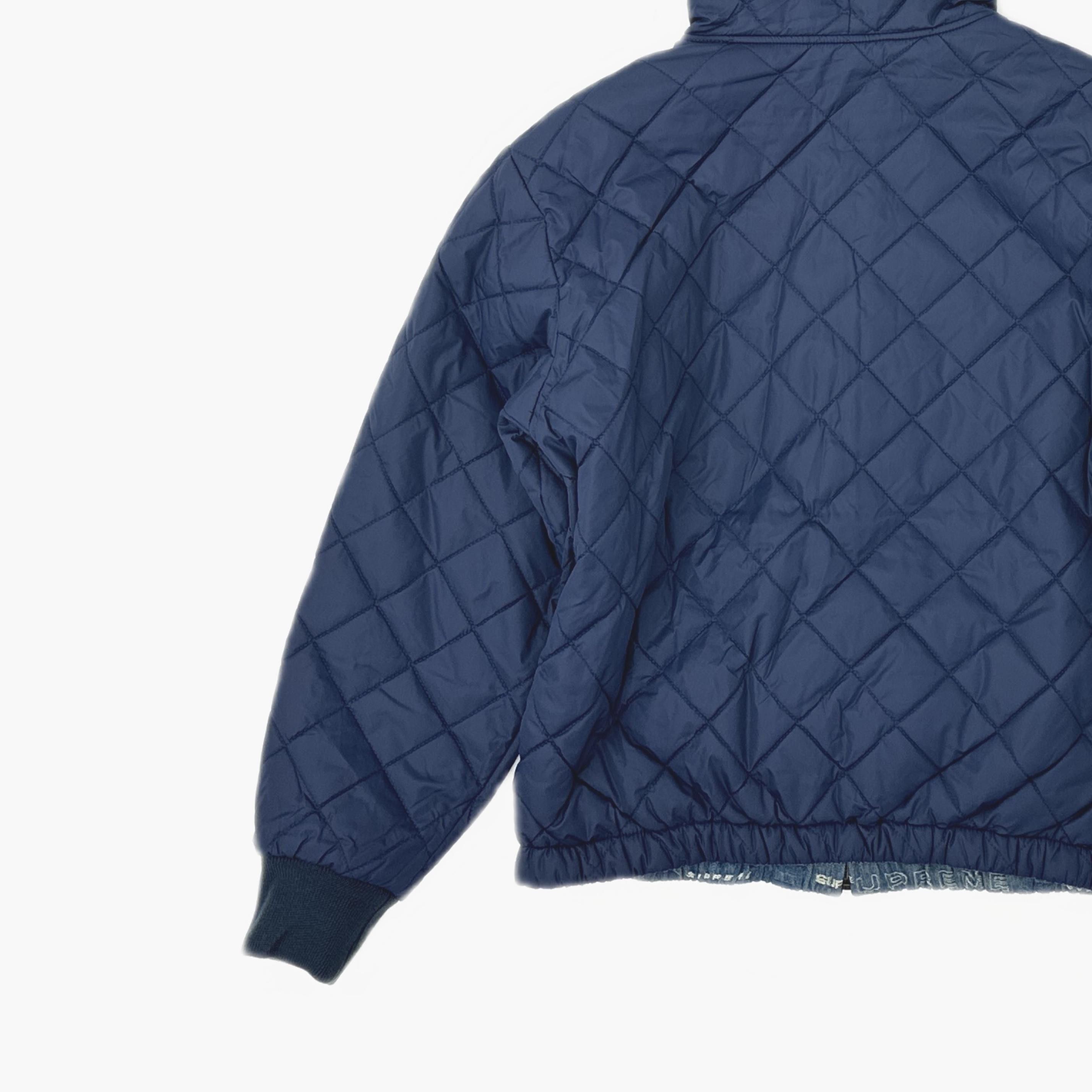 Supreme Supreme Reversible Dimensions Logo Denim Jacket Size S Size US S / EU 44-46 / 1 - 4 Thumbnail