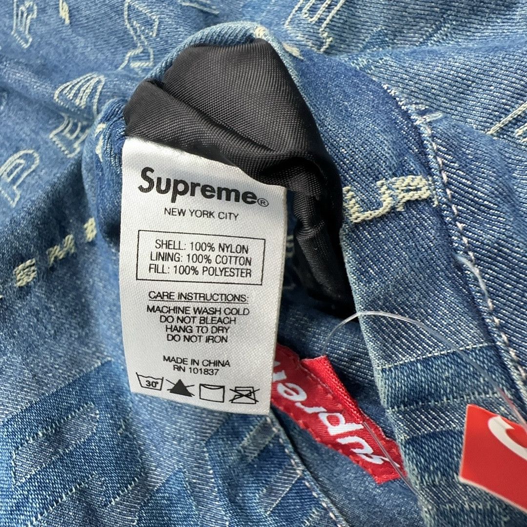Supreme Supreme Reversible Dimensions Logo Denim Jacket Size S Size US S / EU 44-46 / 1 - 13 Thumbnail