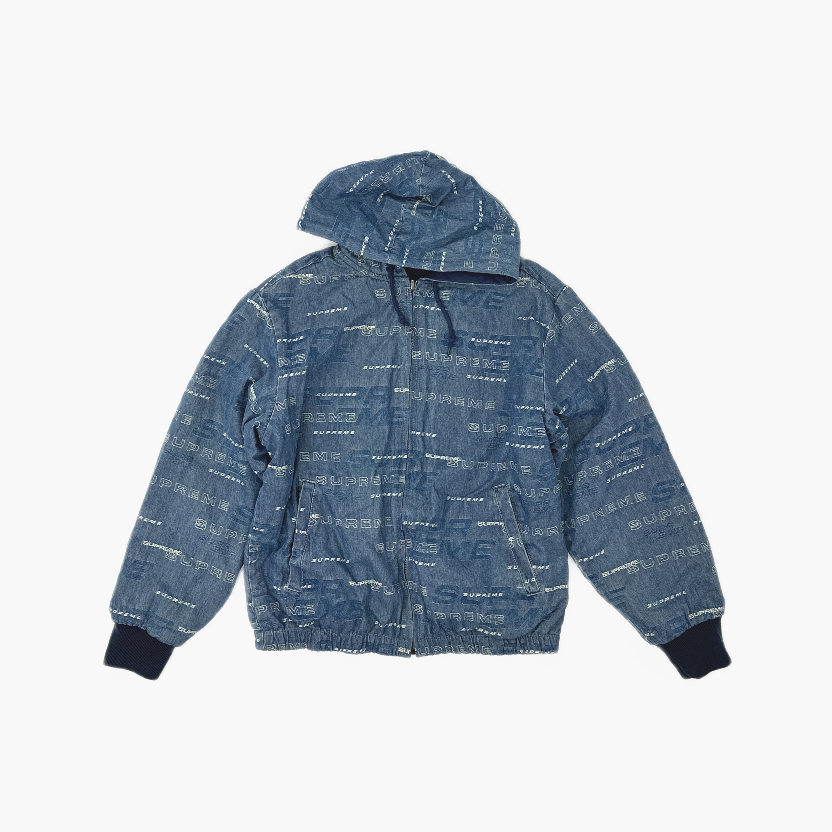 Supreme Supreme Reversible Dimensions Logo Denim Jacket Size S Size US S / EU 44-46 / 1 - 7 Thumbnail