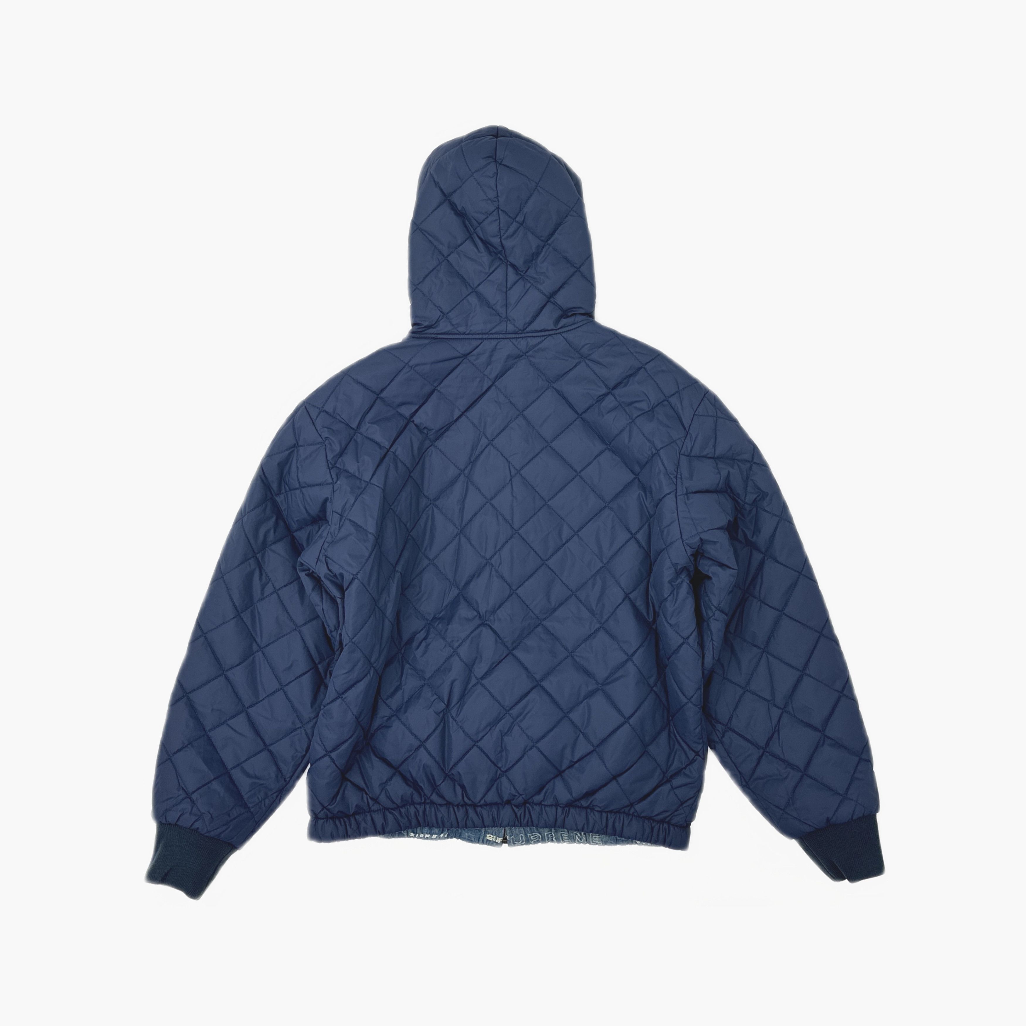 Supreme Supreme Reversible Dimensions Logo Denim Jacket Size S Size US S / EU 44-46 / 1 - 2 Thumbnail
