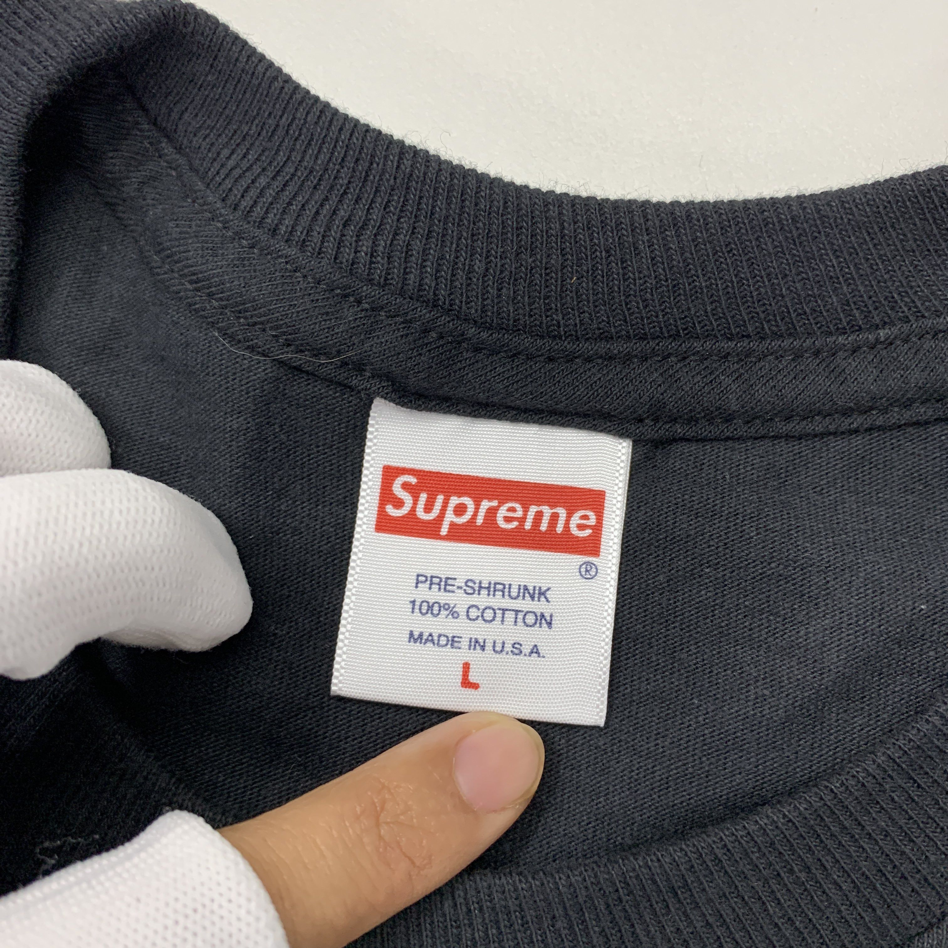 Supreme Supreme Motion Logo T-Shirt Black Size L Size US L / EU 52-54 / 3 - 5 Thumbnail