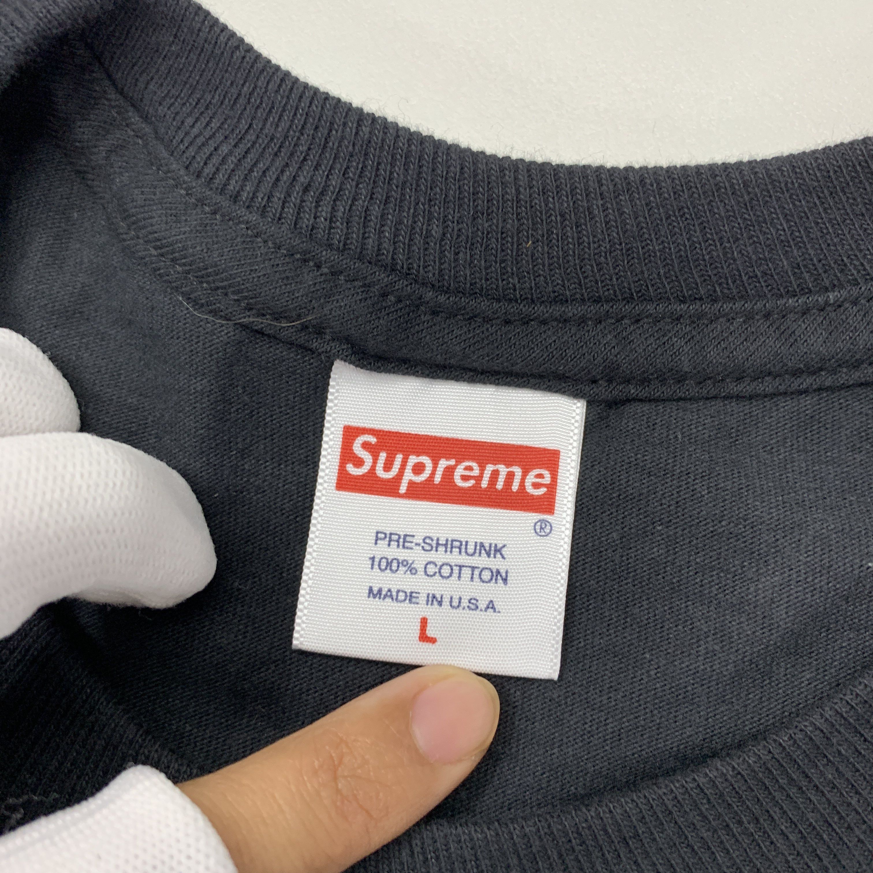 Supreme Supreme Motion Logo T-Shirt Black Size L Size US L / EU 52-54 / 3 - 4 Thumbnail