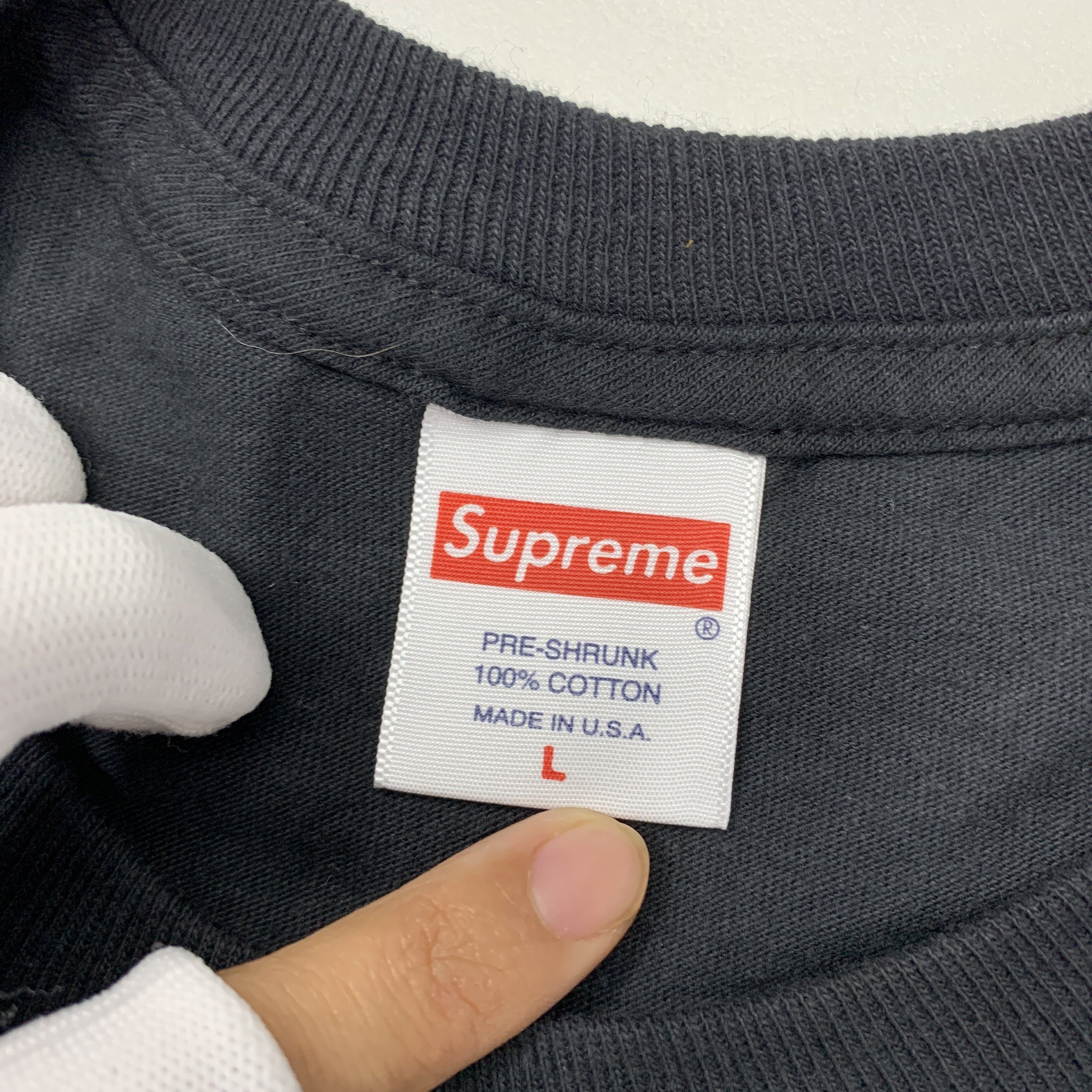 Supreme Supreme Motion Logo T-Shirt Black Size L Size US L / EU 52-54 / 3 - 3 Thumbnail