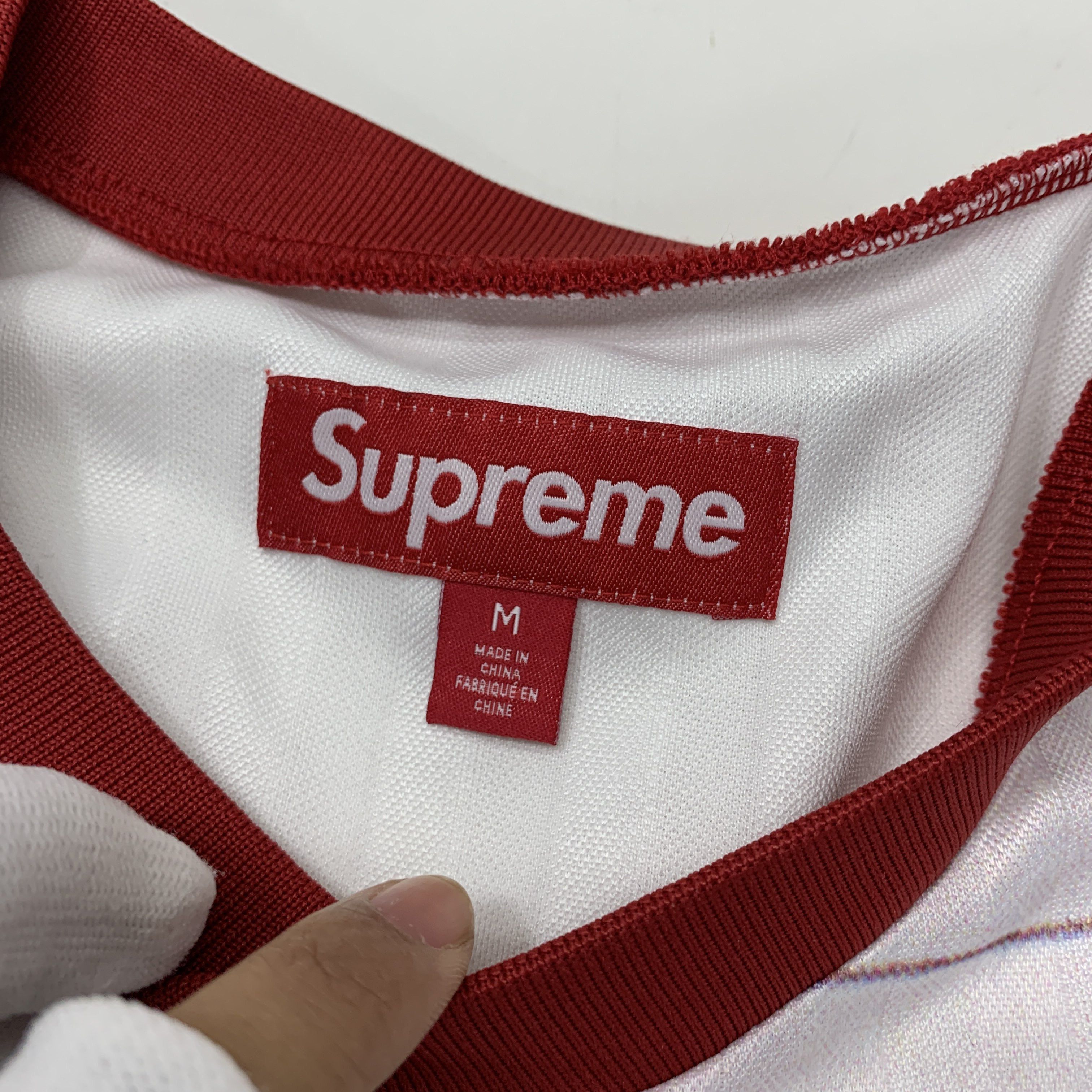Supreme Supreme x Damien Hirst Soccer Jersey Size M Size US M / EU 48-50 / 2 - 5 Thumbnail