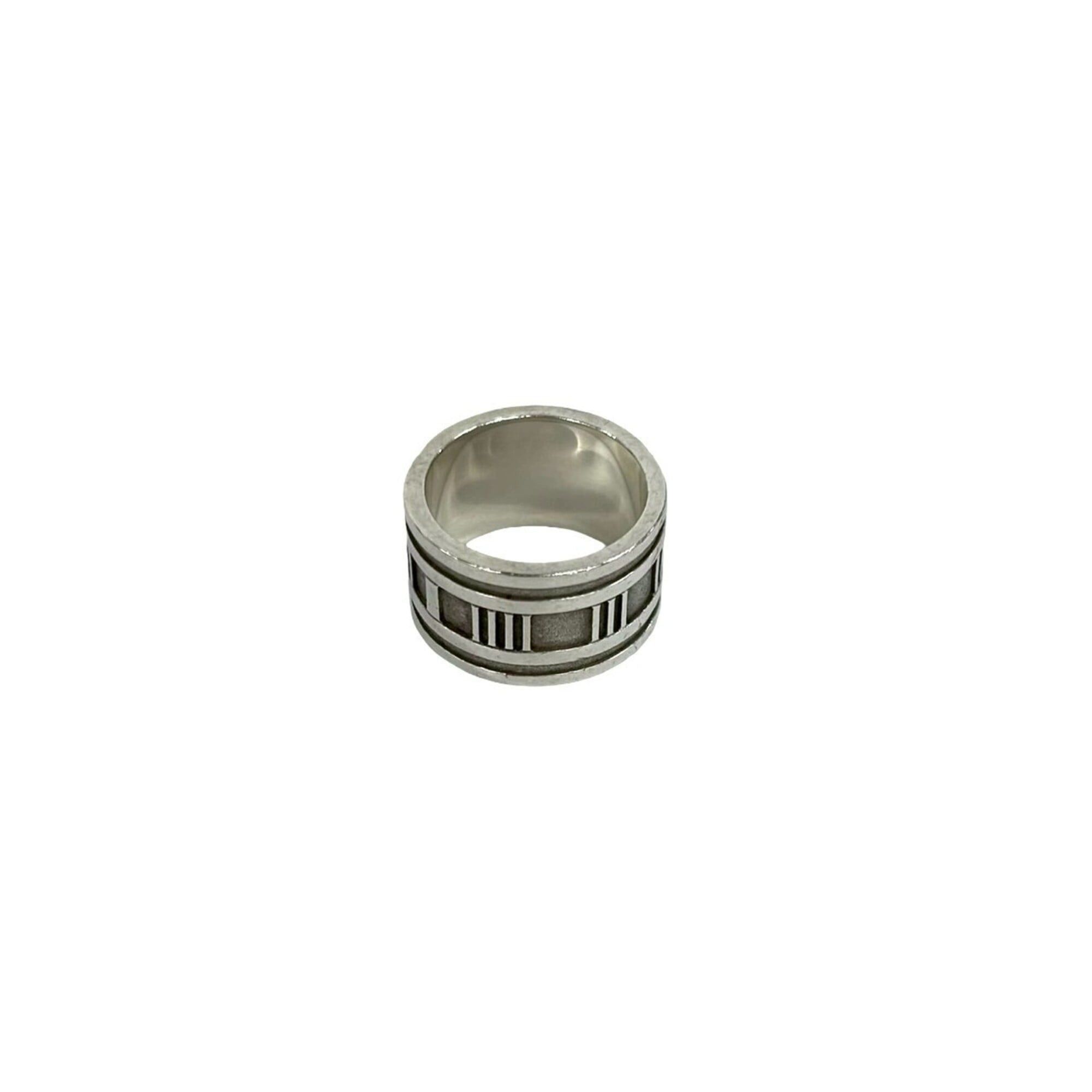 Tiffany & Co. TIFFANY&Co. Tiffany Wide Atlas Ring, Sterling Silver 925, Accessory, 702-3 Size ONE SIZE - 6 Thumbnail