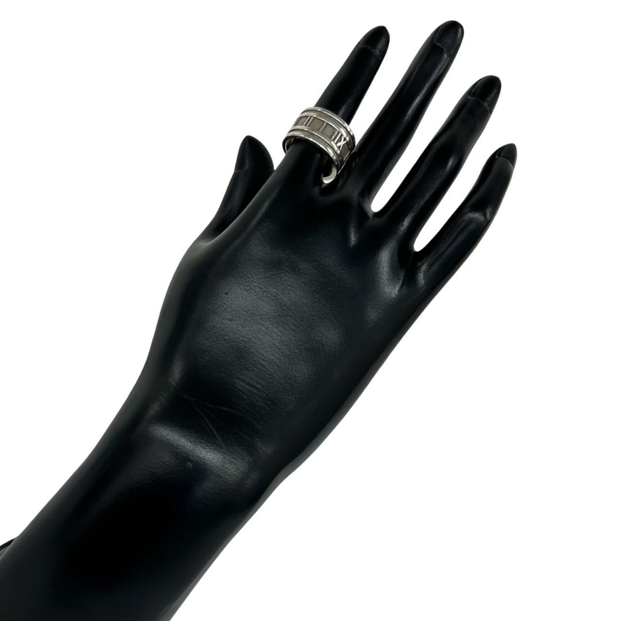 Tiffany & Co. TIFFANY&Co. Tiffany Wide Atlas Ring, Sterling Silver 925, Accessory, 702-3 Size ONE SIZE - 2 Thumbnail