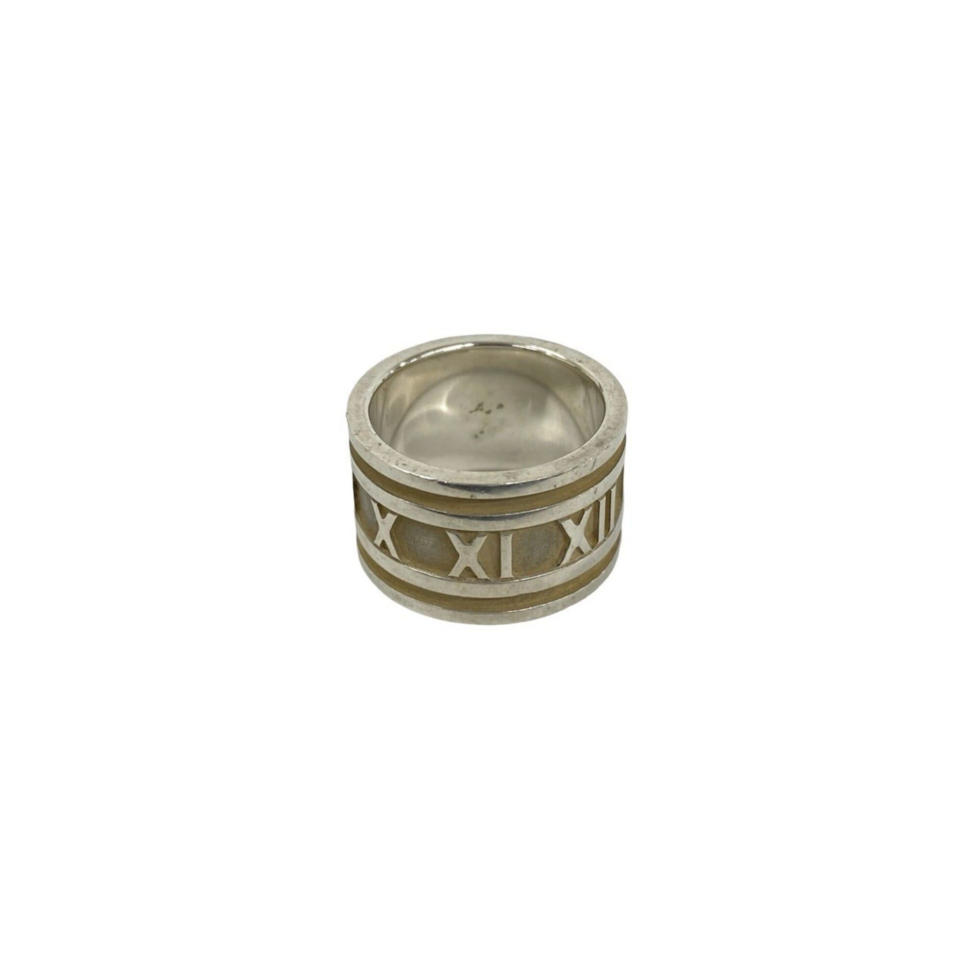 Tiffany & Co. TIFFANY&Co. Tiffany Wide Atlas Ring, Sterling Silver 925, Accessory, Silver, Item Number 27972 Size ONE SIZE - 5 Thumbnail