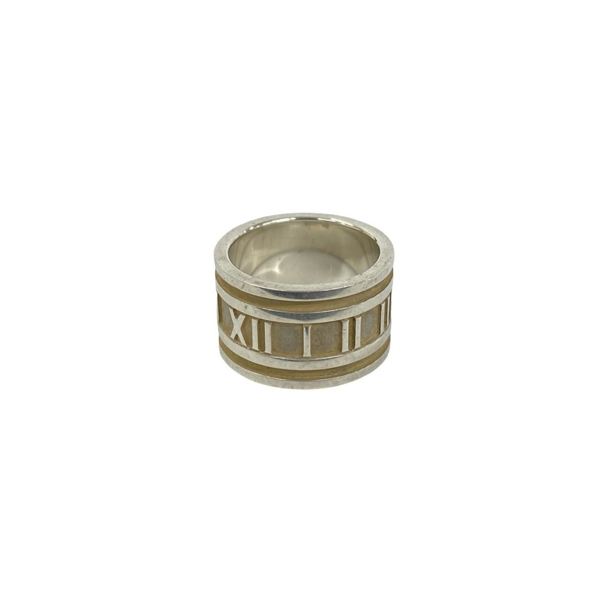 Tiffany & Co. TIFFANY&Co. Tiffany Wide Atlas Ring, Sterling Silver 925, Accessory, Silver, Item Number 27972 Size ONE SIZE - 4 Thumbnail