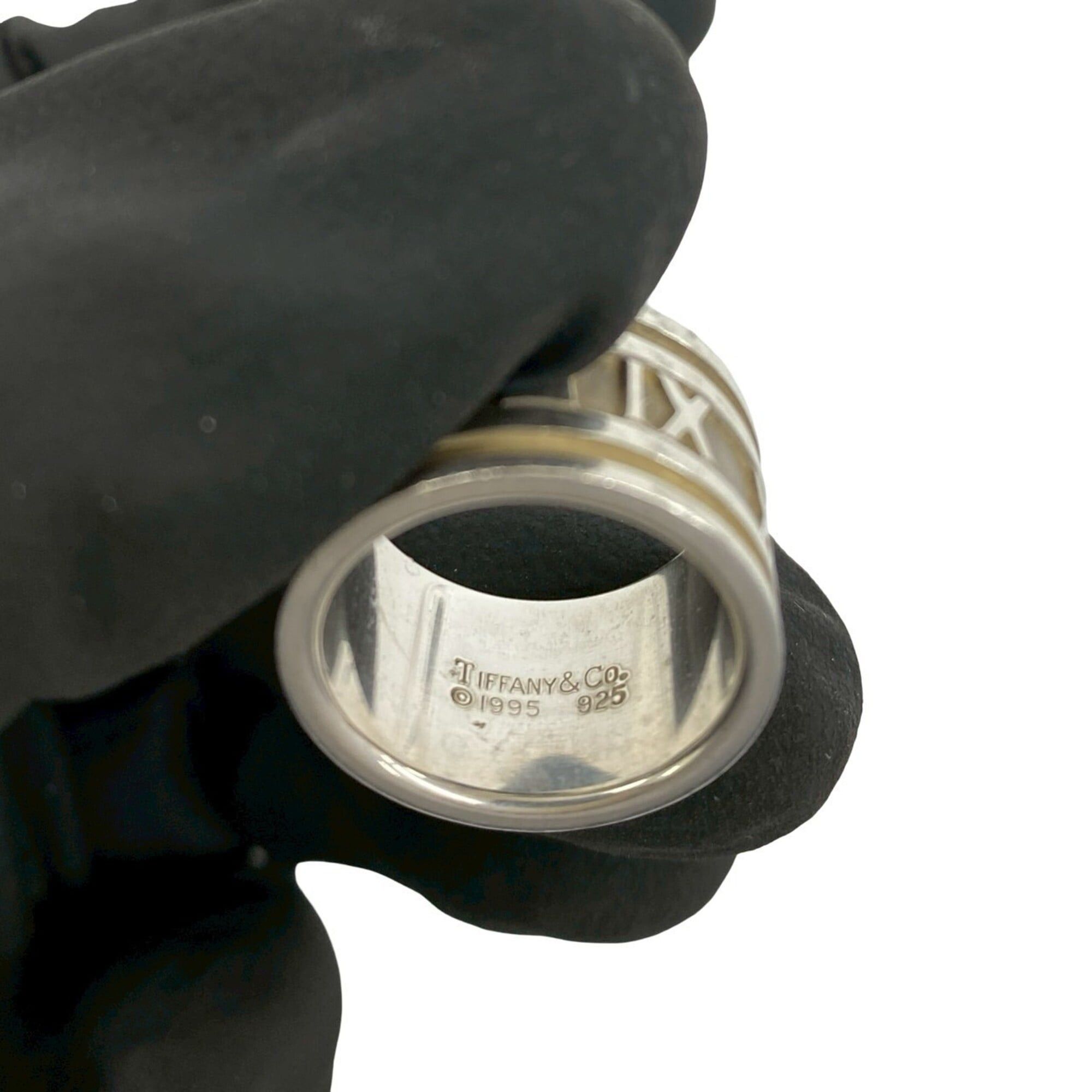 Tiffany & Co. TIFFANY&Co. Tiffany Wide Atlas Ring, Sterling Silver 925, Accessory, Silver, Item Number 27972 Size ONE SIZE - 3 Thumbnail