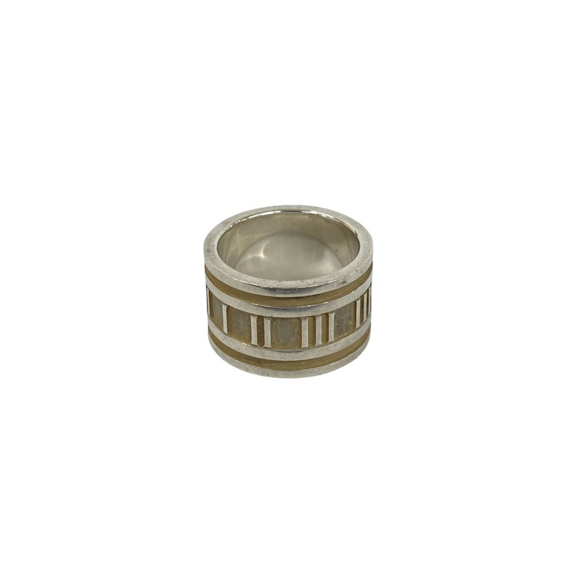 Tiffany & Co. TIFFANY&Co. Tiffany Wide Atlas Ring, Sterling Silver 925, Accessory, Silver, Item Number 27972 Size ONE SIZE - 6 Thumbnail