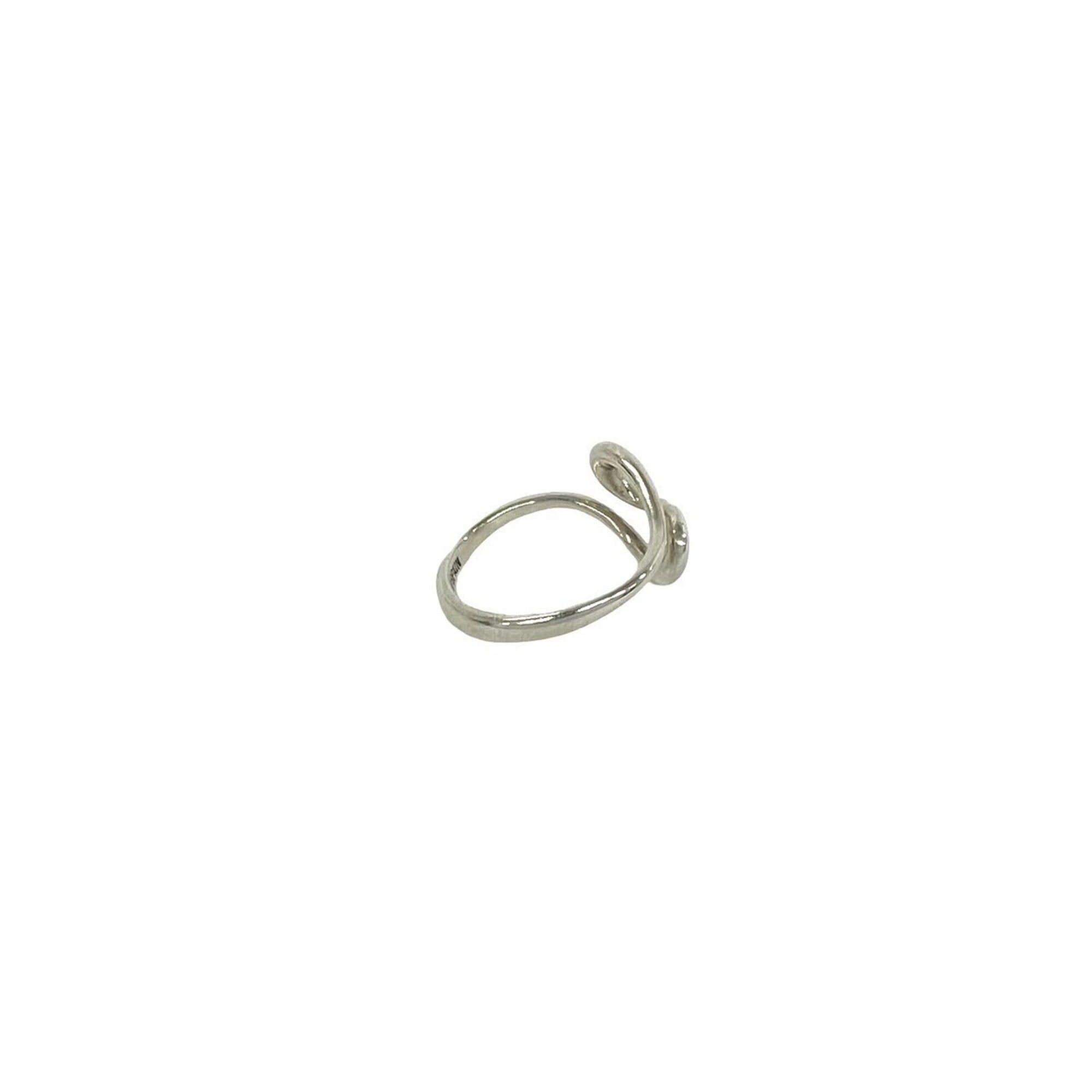 Tiffany & Co. TIFFANY&Co. Tiffany Open Wave Ring, Sterling Silver 925, Men's and Women's Accessory, Silver, b0150 Size ONE SIZE - 5 Thumbnail