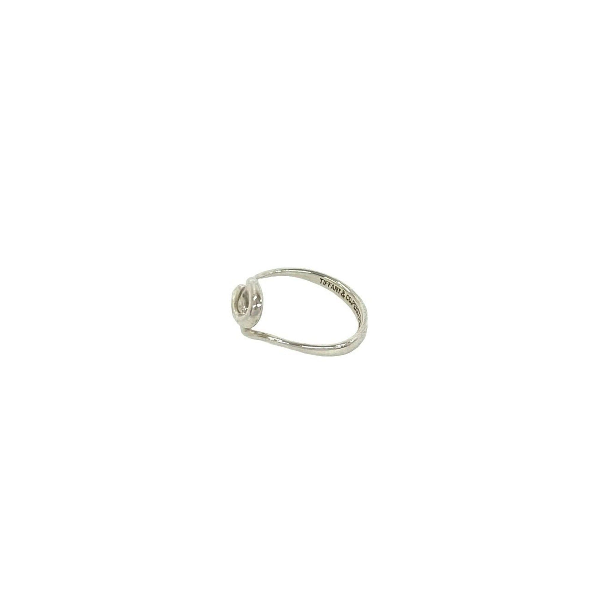 Tiffany & Co. TIFFANY&Co. Tiffany Open Wave Ring, Sterling Silver 925, Men's and Women's Accessory, Silver, b0150 Size ONE SIZE - 4 Thumbnail
