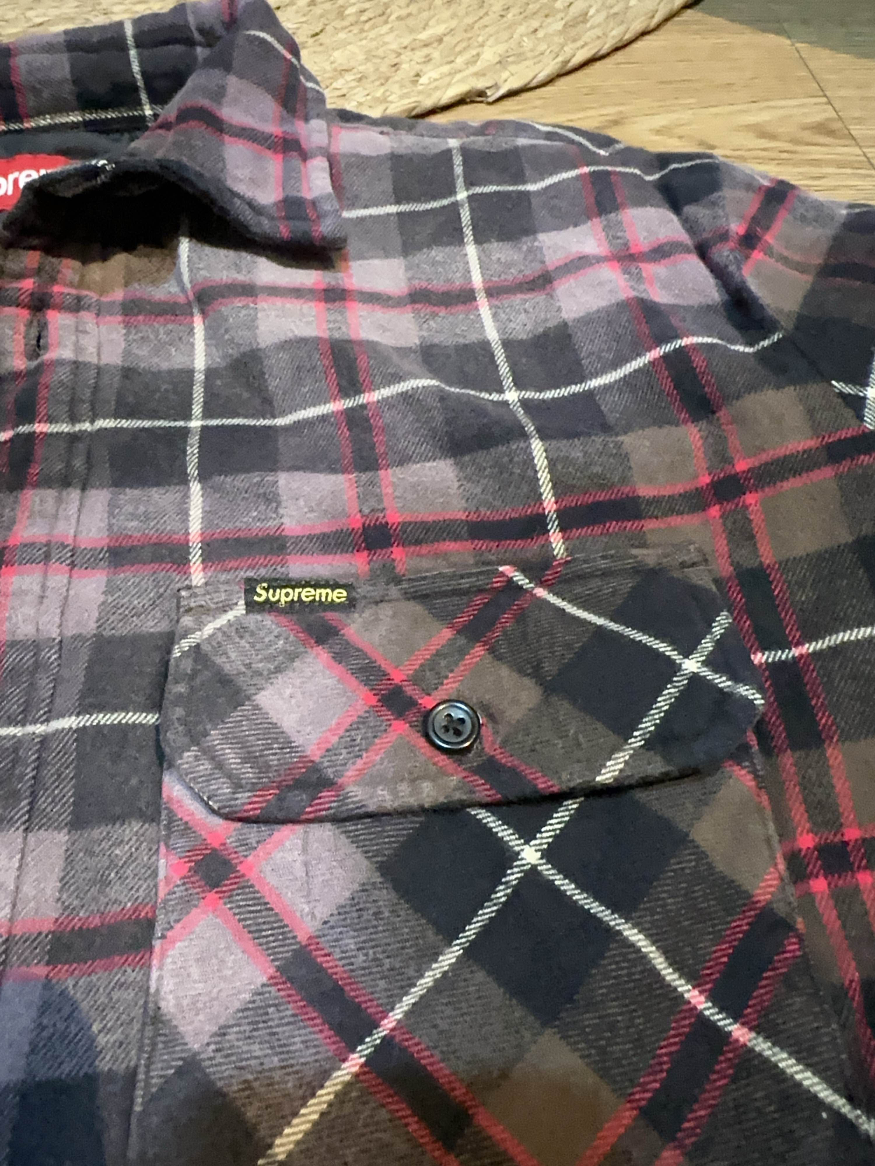 Supreme Supreme Plaid Quilted Shirt Size M Size US M / EU 48-50 / 2 - 8 Thumbnail