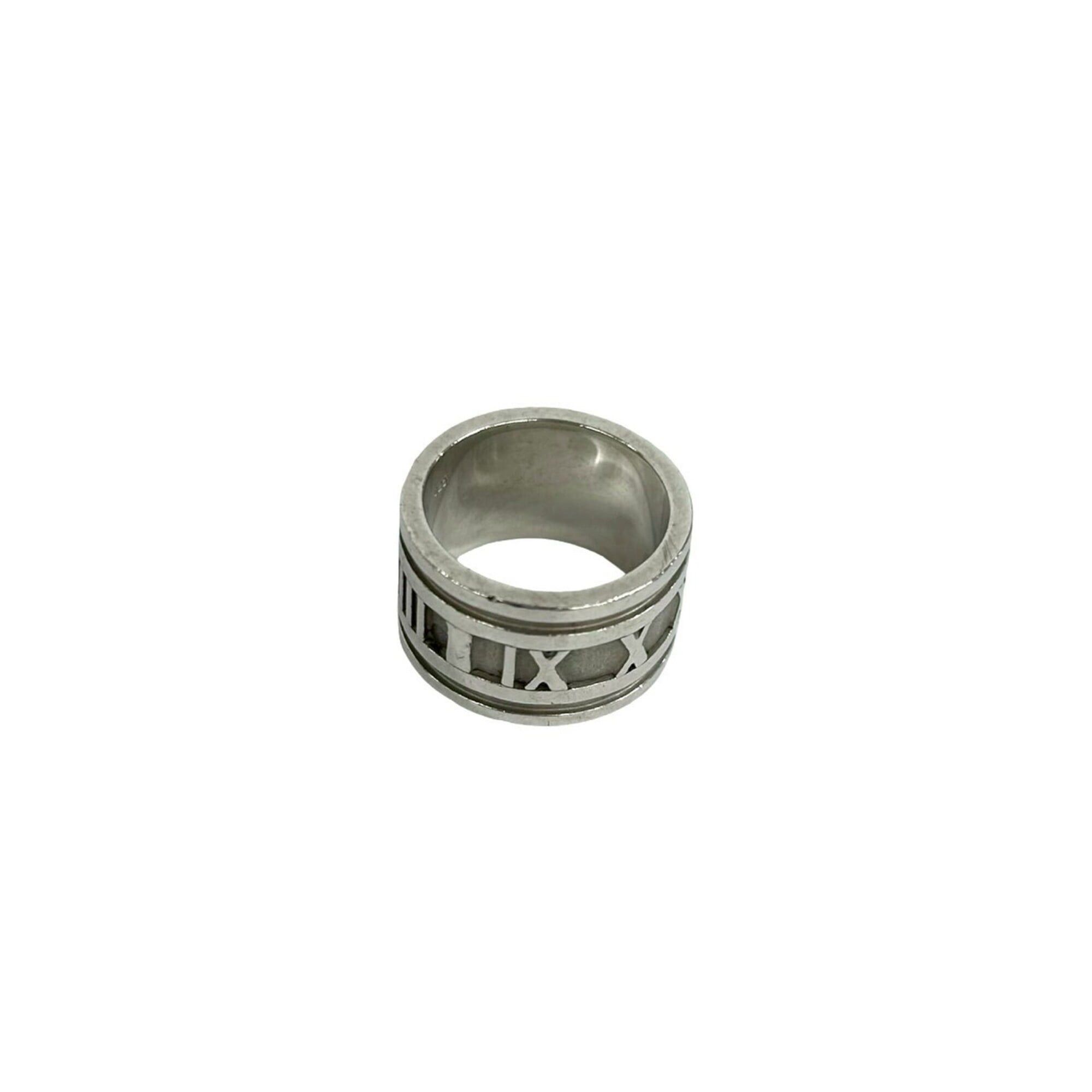 Tiffany & Co. TIFFANY&Co. Tiffany Wide Atlas Ring, Sterling Silver 925, Accessory, Silver, Item Number 27976 Size ONE SIZE - 4 Thumbnail