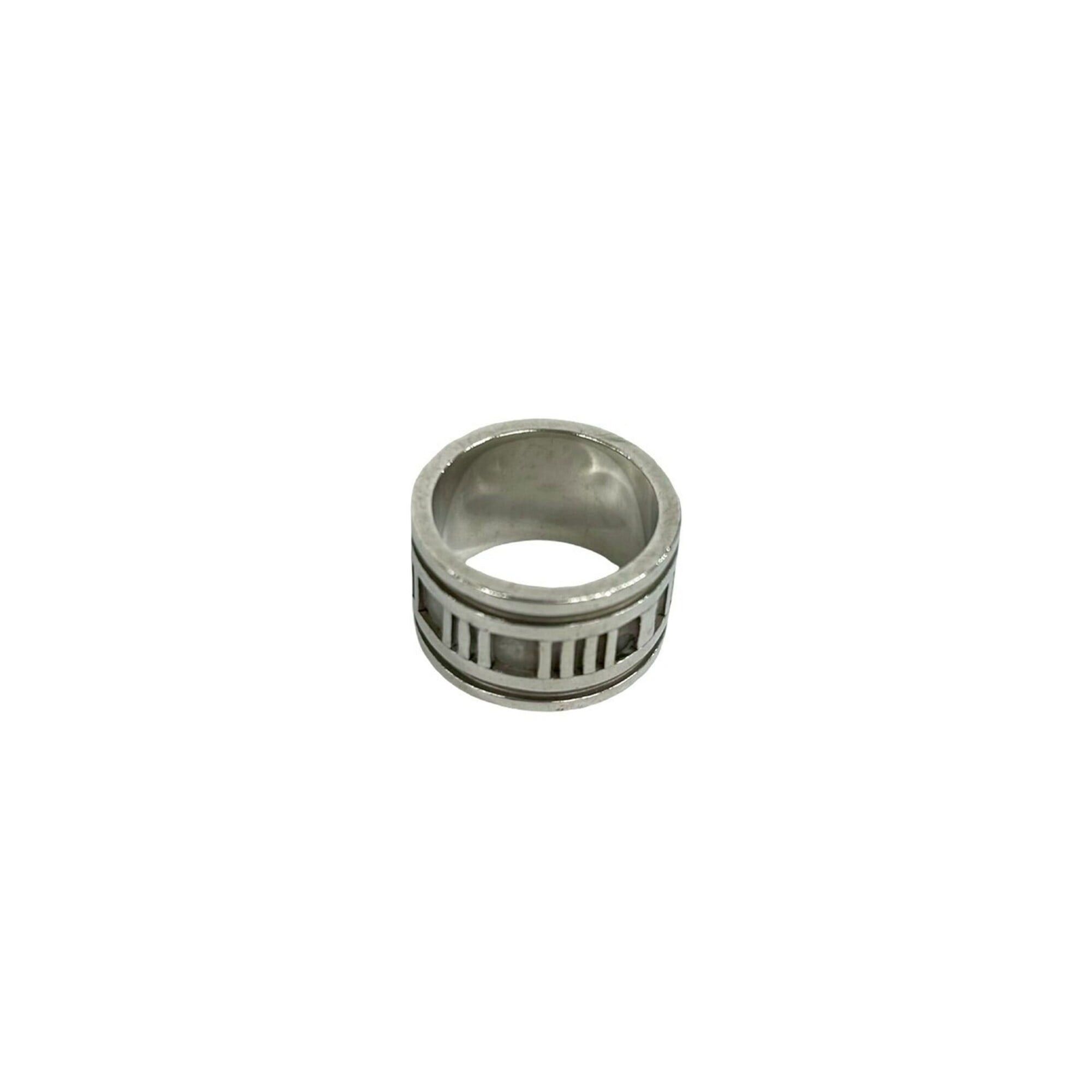 Tiffany & Co. TIFFANY&Co. Tiffany Wide Atlas Ring, Sterling Silver 925, Accessory, Silver, Item Number 27976 Size ONE SIZE - 5 Thumbnail