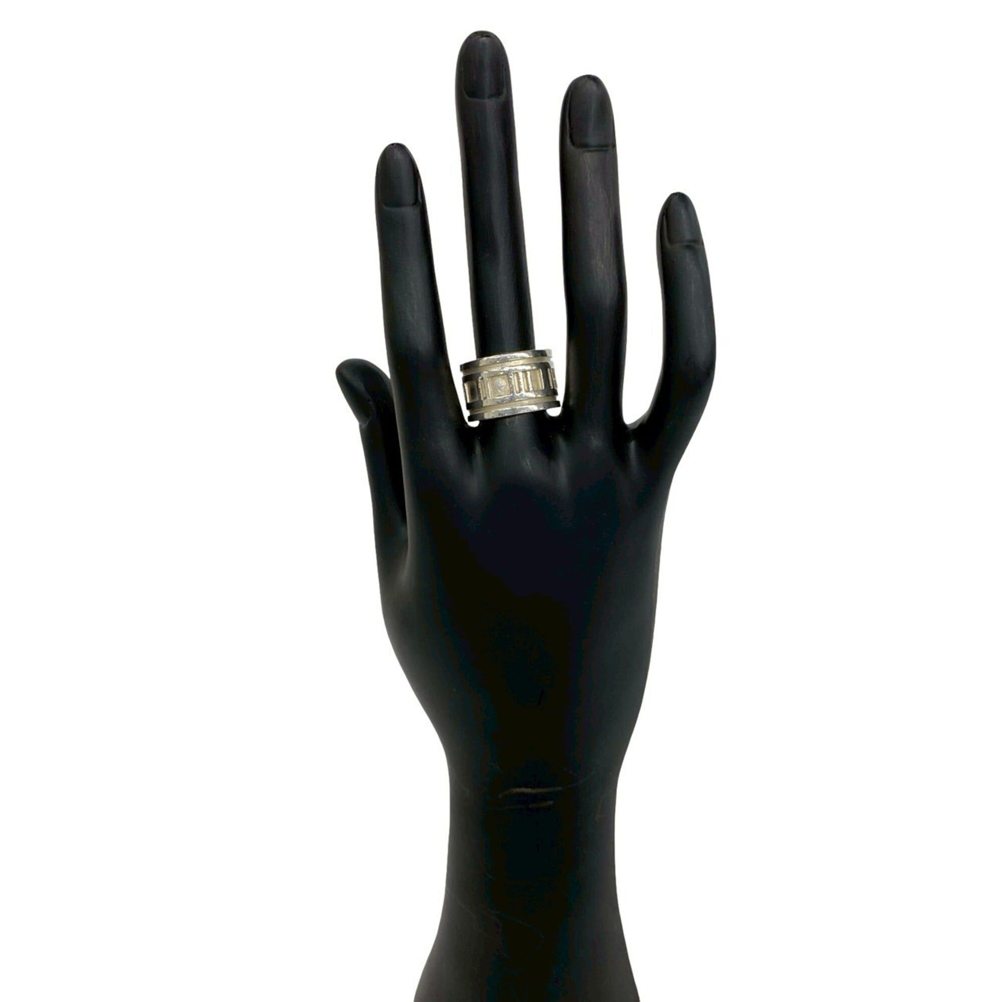 Tiffany & Co. TIFFANY&Co. Tiffany Wide Atlas Ring, Sterling Silver 925, Accessory, Silver, 27839 Size ONE SIZE - 2 Thumbnail