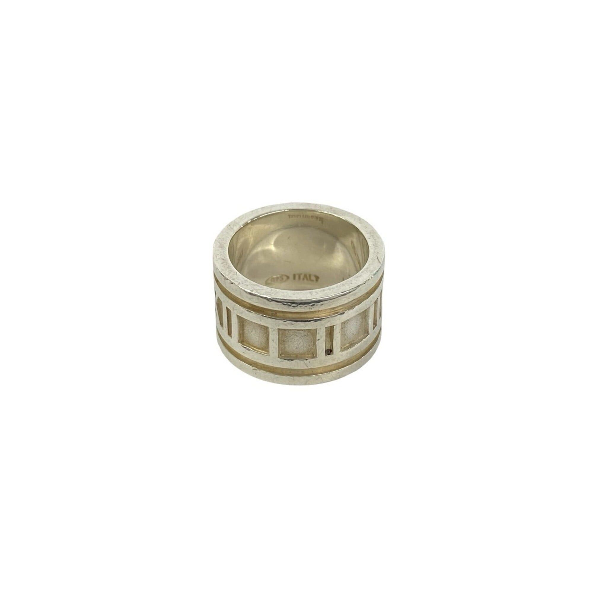 Tiffany & Co. TIFFANY&Co. Tiffany Wide Atlas Ring, Sterling Silver 925, Accessory, Silver, 27839 Size ONE SIZE - 4 Thumbnail