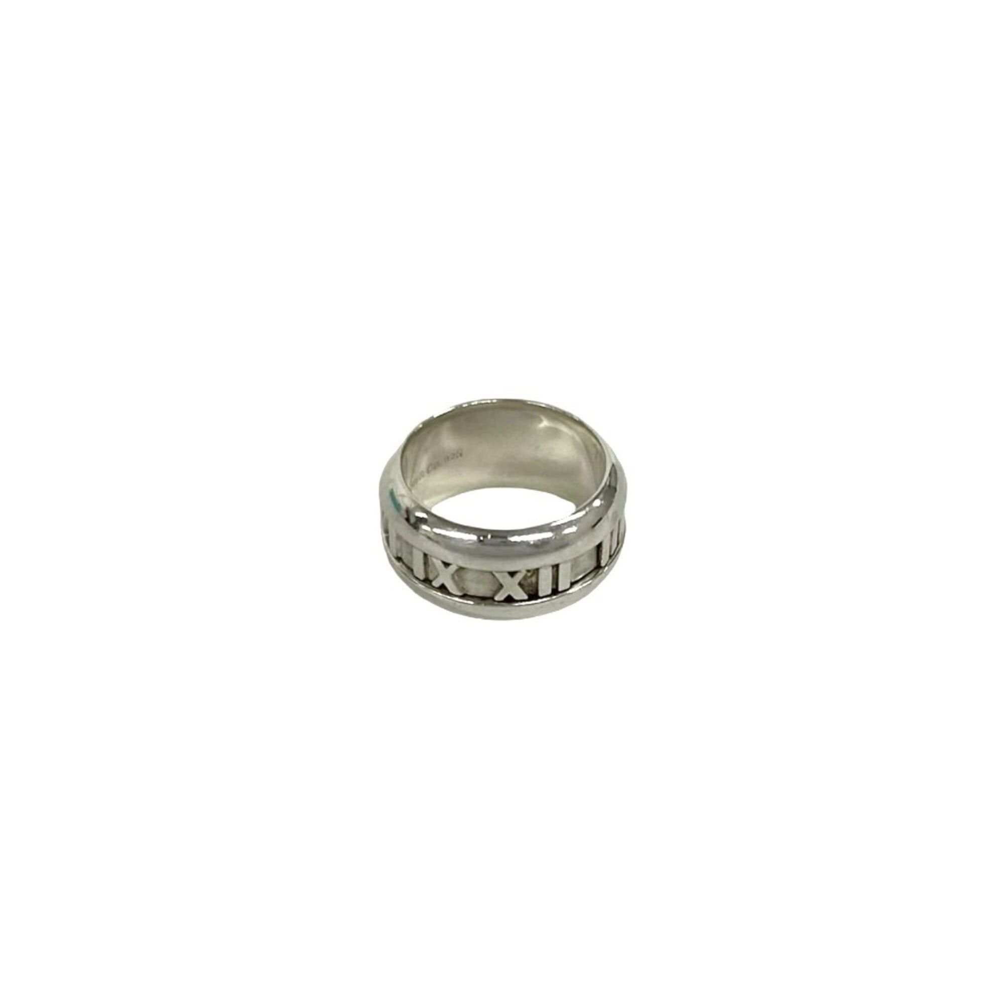 Tiffany & Co. TIFFANY&Co. Tiffany Atlas Ring, Sterling Silver 925, Women's/Men's Accessory, Silver, 084-2 Size ONE SIZE - 4 Thumbnail