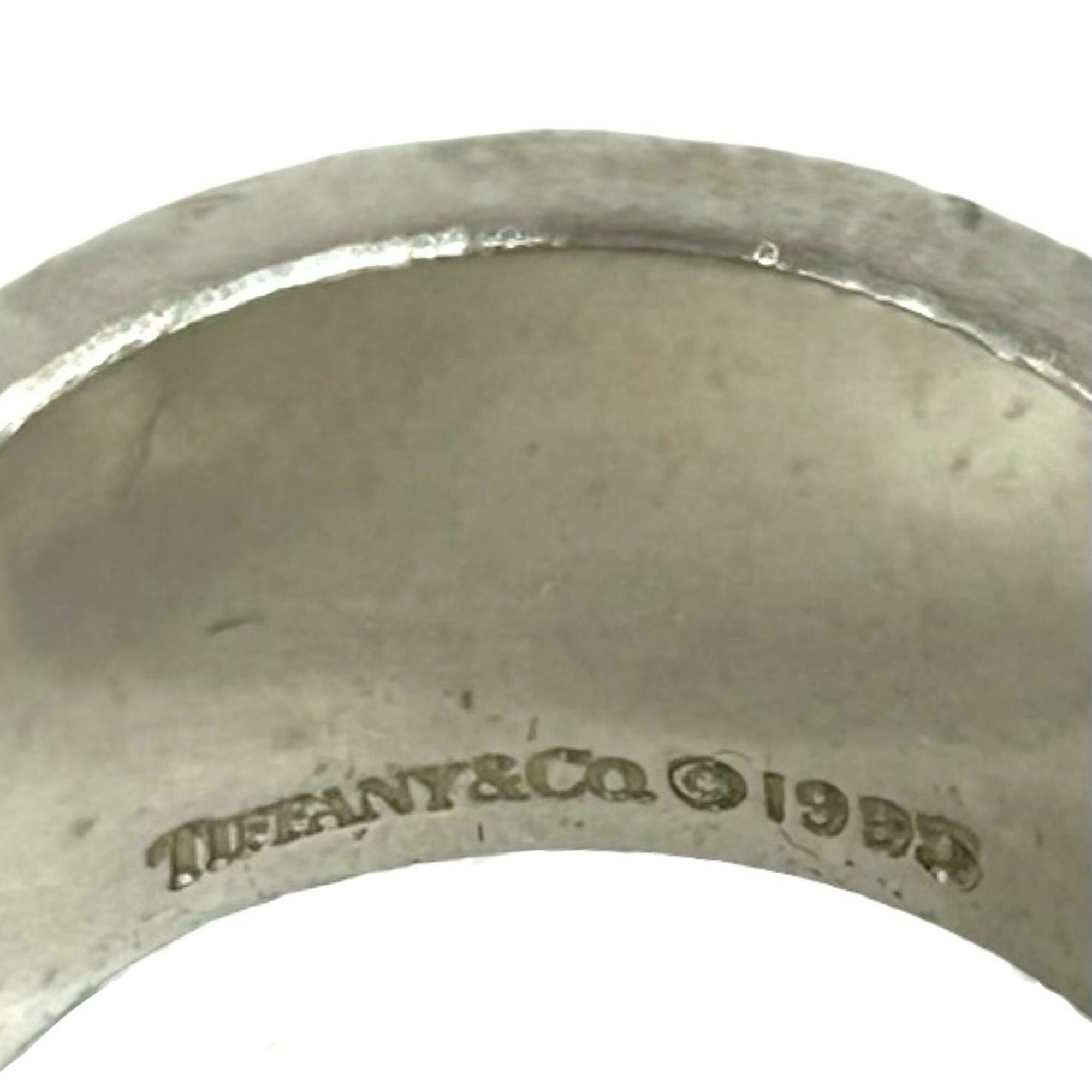 Tiffany & Co. TIFFANY&Co. Tiffany Wide Atlas Ring, Sterling Silver 925, Accessory, Silver, Item Number 26095 Size ONE SIZE - 3 Thumbnail