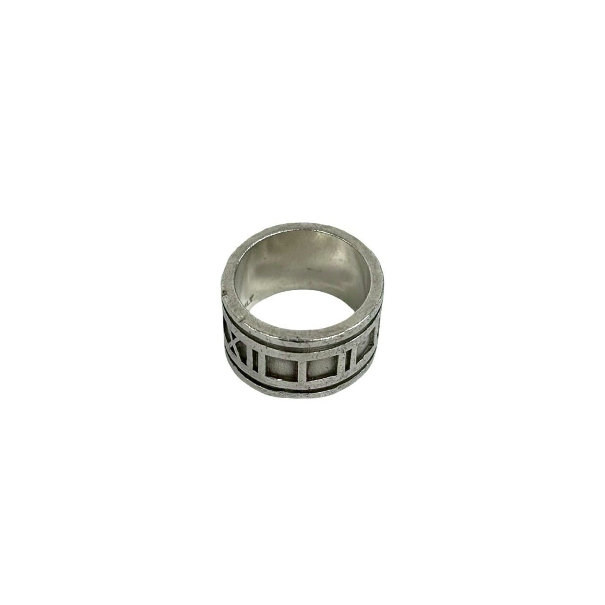 Tiffany & Co. TIFFANY&Co. Tiffany Wide Atlas Ring, Sterling Silver 925, Accessory, Silver, Item Number 26095 Size ONE SIZE - 7 Thumbnail