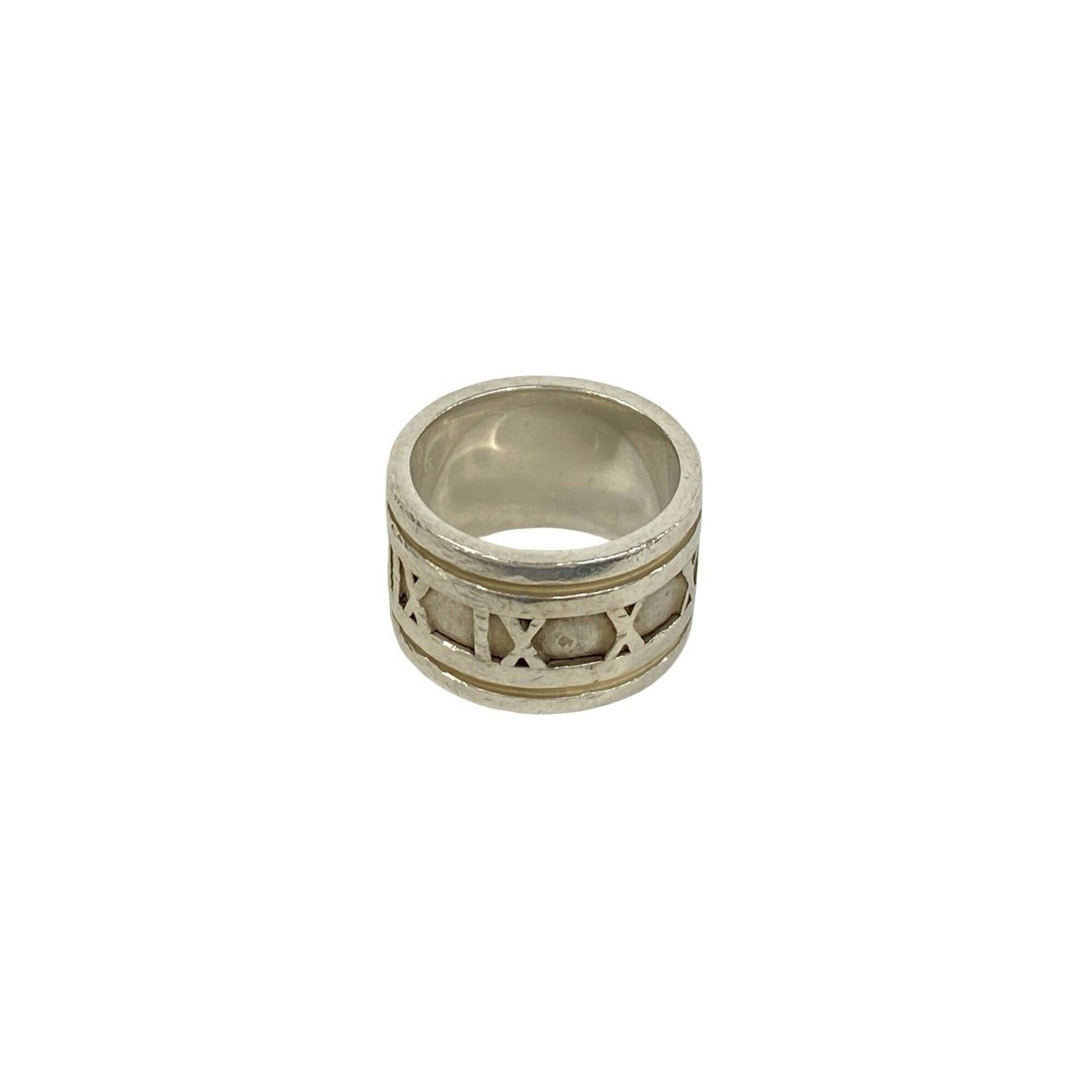 Tiffany & Co. TIFFANY&Co. Tiffany Wide Atlas Ring, Sterling Silver 925, Accessory, Silver, 28159 Size ONE SIZE - 5 Thumbnail