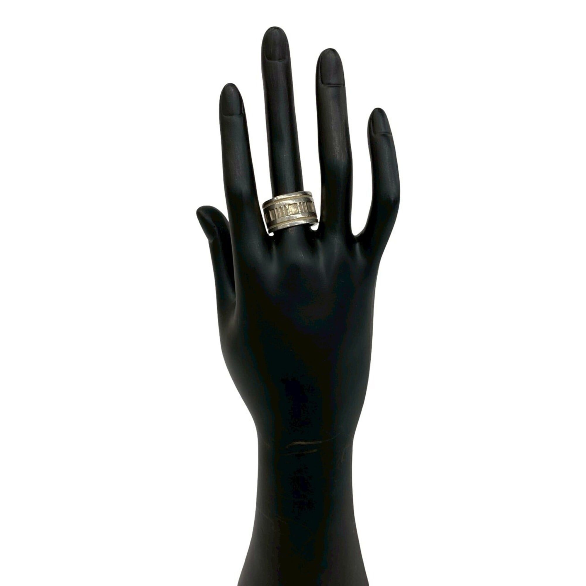 Tiffany & Co. TIFFANY&Co. Tiffany Wide Atlas Ring, Sterling Silver 925, Accessory, Silver, 28159 Size ONE SIZE - 2 Thumbnail