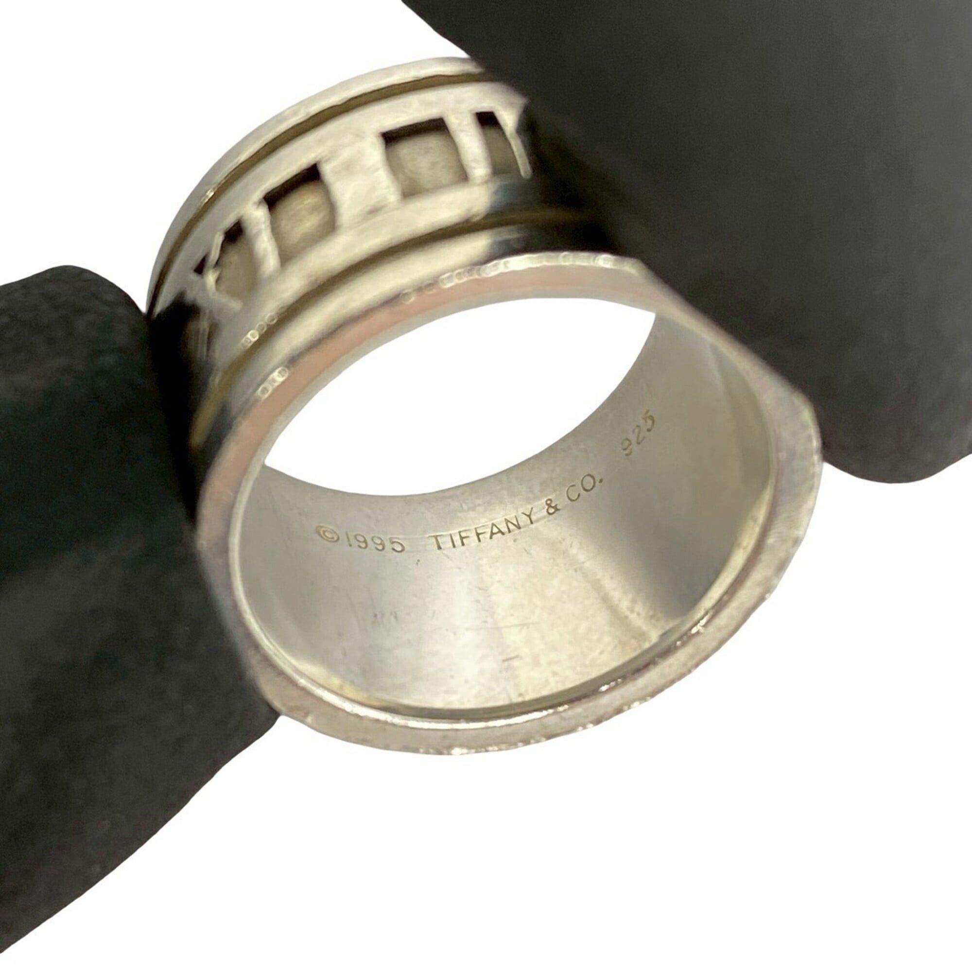 Tiffany & Co. TIFFANY&Co. Tiffany Wide Atlas Ring, Sterling Silver 925, Accessory, Silver, 28159 Size ONE SIZE - 3 Thumbnail
