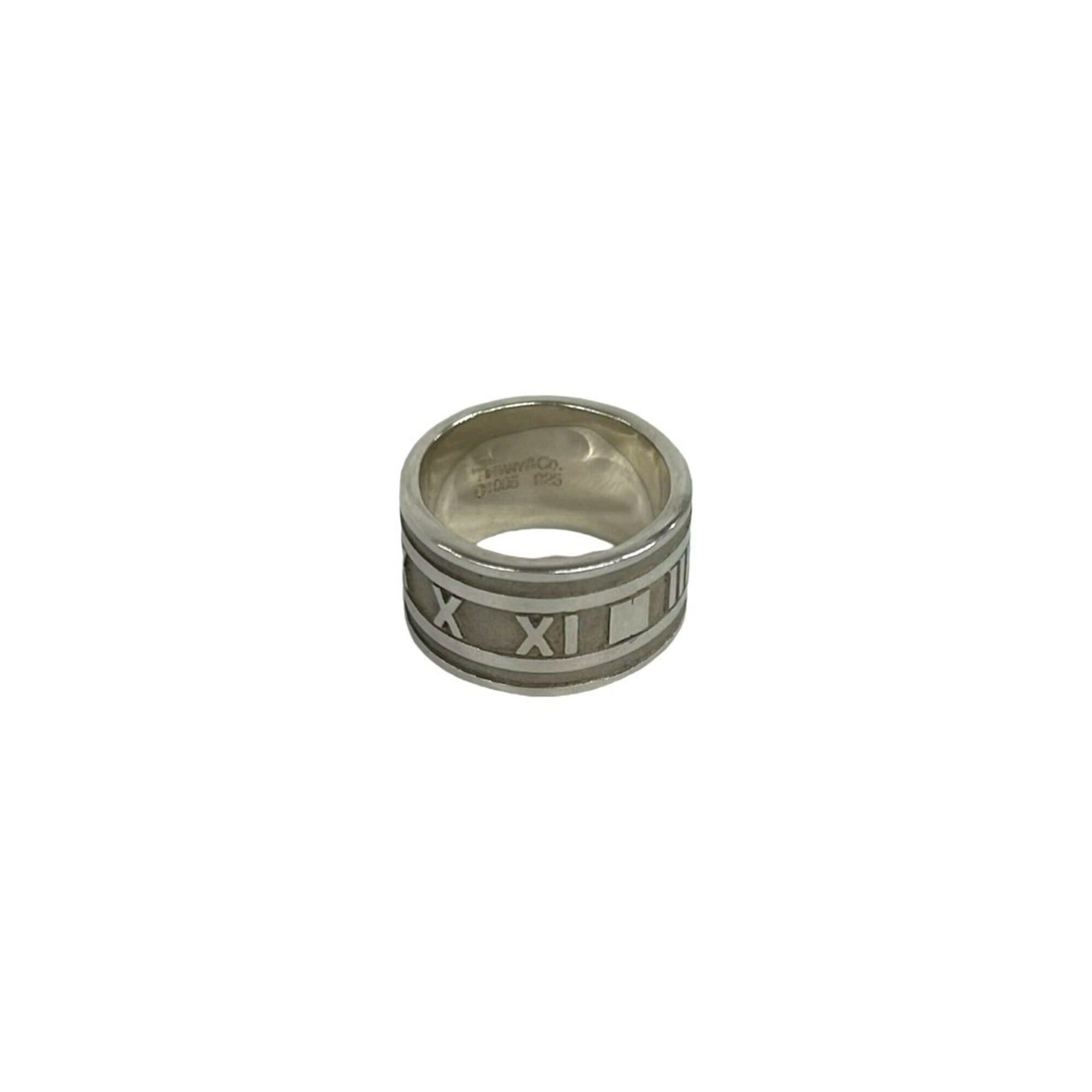 Tiffany & Co. TIFFANY&Co. Tiffany Wide Atlas Ring, Sterling Silver 925, Men's and Women's Accessory, Silver, 82754 Size ONE SIZE - 6 Thumbnail