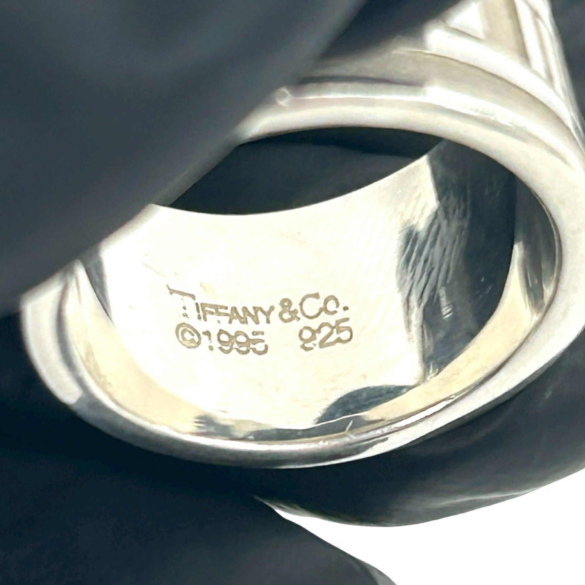 Tiffany & Co. TIFFANY&Co. Tiffany Wide Atlas Ring, Sterling Silver 925, Men's and Women's Accessory, Silver, 82754 Size ONE SIZE - 3 Thumbnail