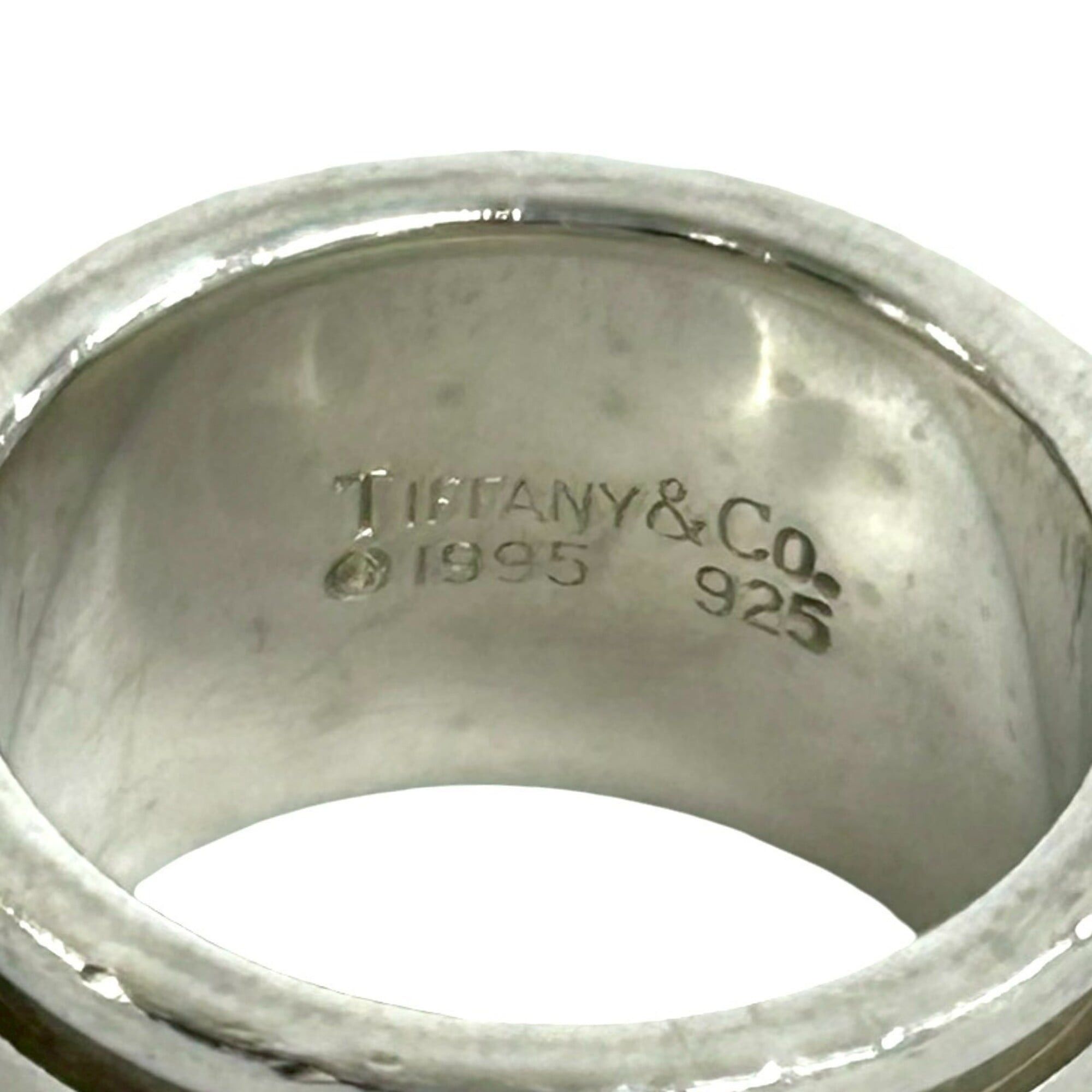 Tiffany & Co. TIFFANY&Co. Tiffany Wide Atlas Ring, Sterling Silver 925, Accessory, Silver, Item Number 27923 Size ONE SIZE - 3 Thumbnail