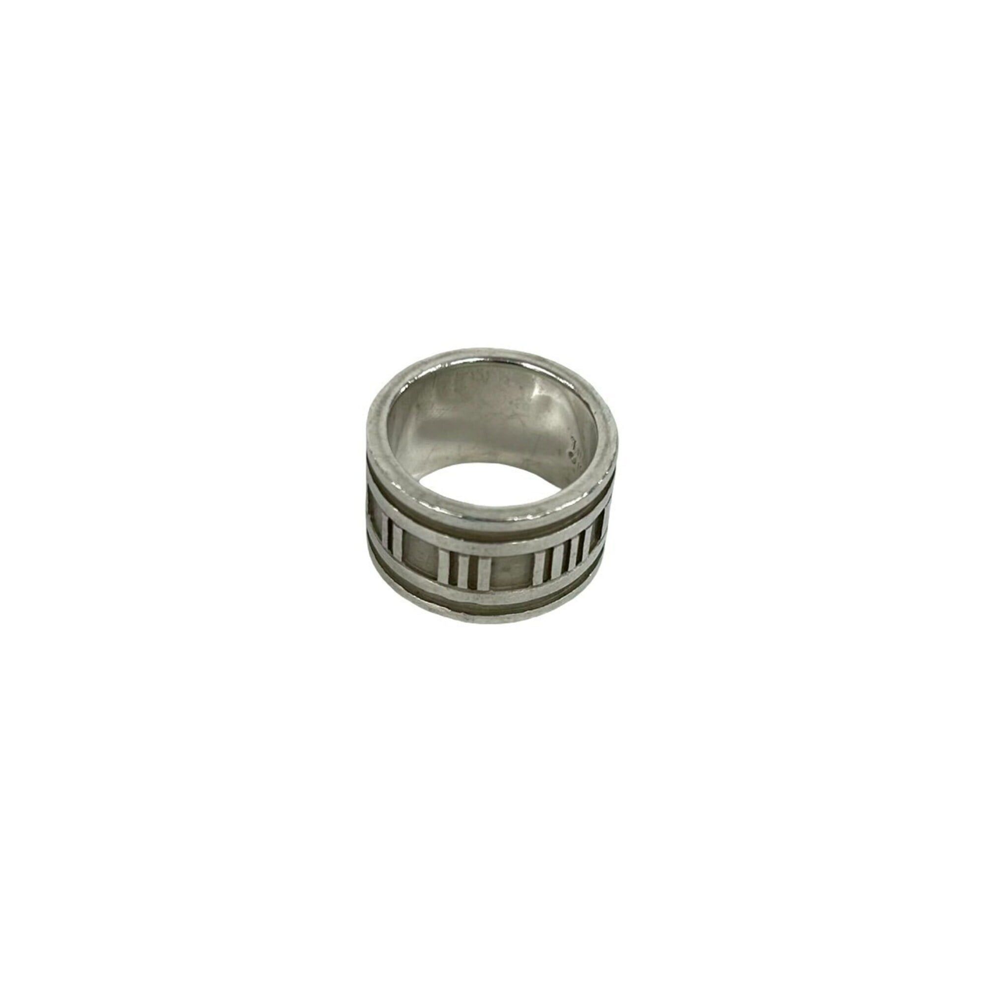 Tiffany & Co. TIFFANY&Co. Tiffany Wide Atlas Ring, Sterling Silver 925, Accessory, Silver, Item Number 27923 Size ONE SIZE - 6 Thumbnail