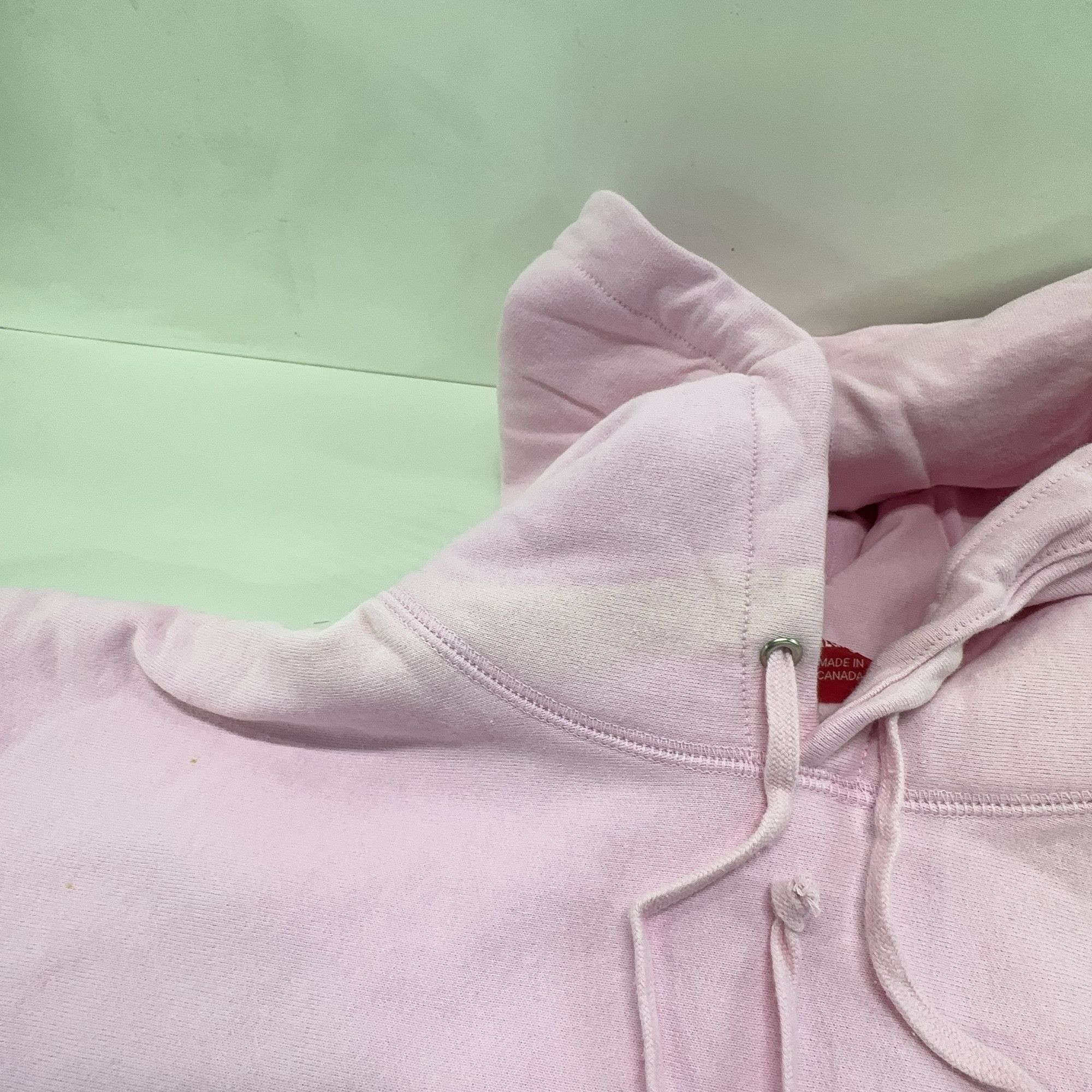 Supreme Supreme Arc Hooded Sweatshirt Pink Size XL Size US XL / EU 56 / 4 - 7 Thumbnail