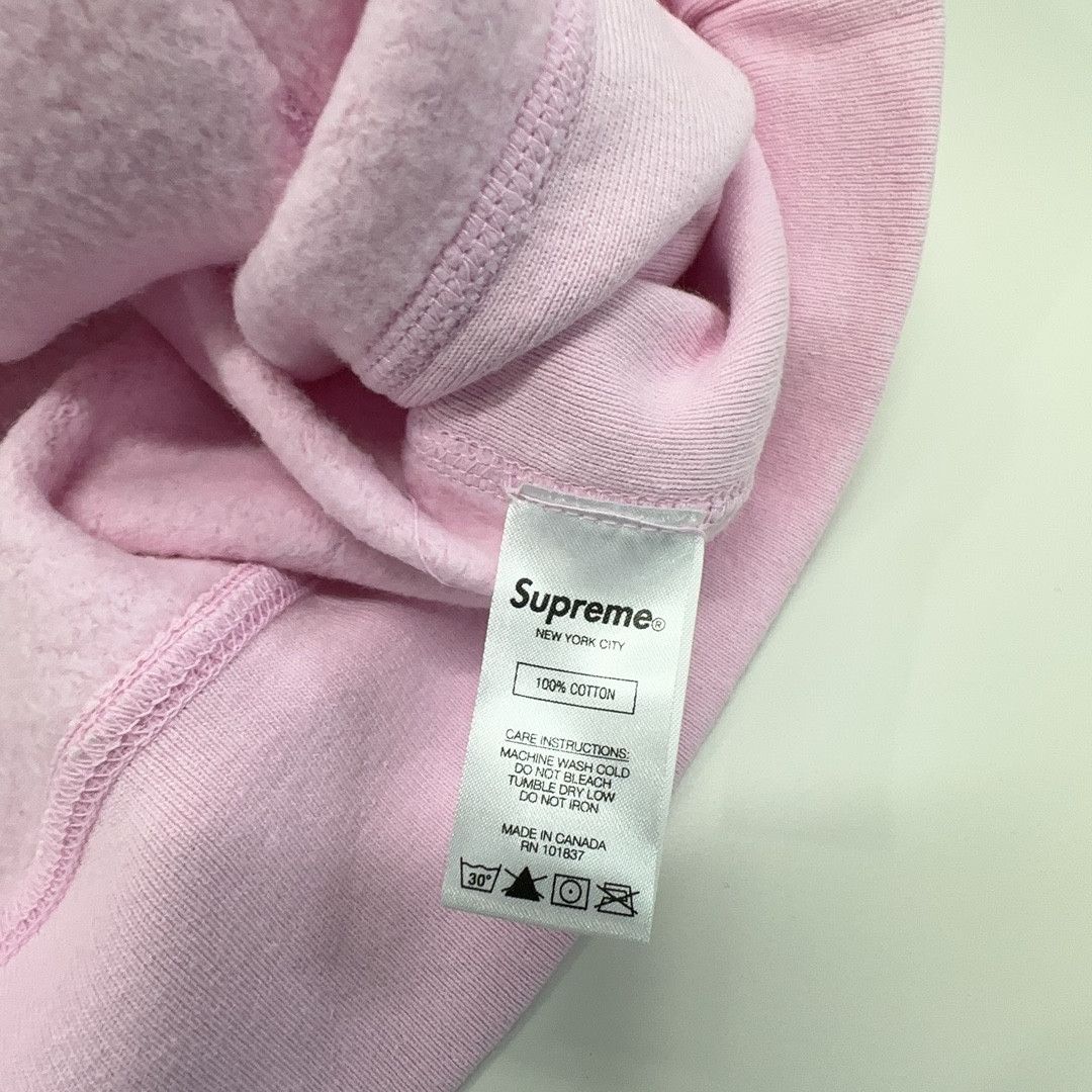 Supreme Supreme Arc Hooded Sweatshirt Pink Size XL Size US XL / EU 56 / 4 - 5 Thumbnail