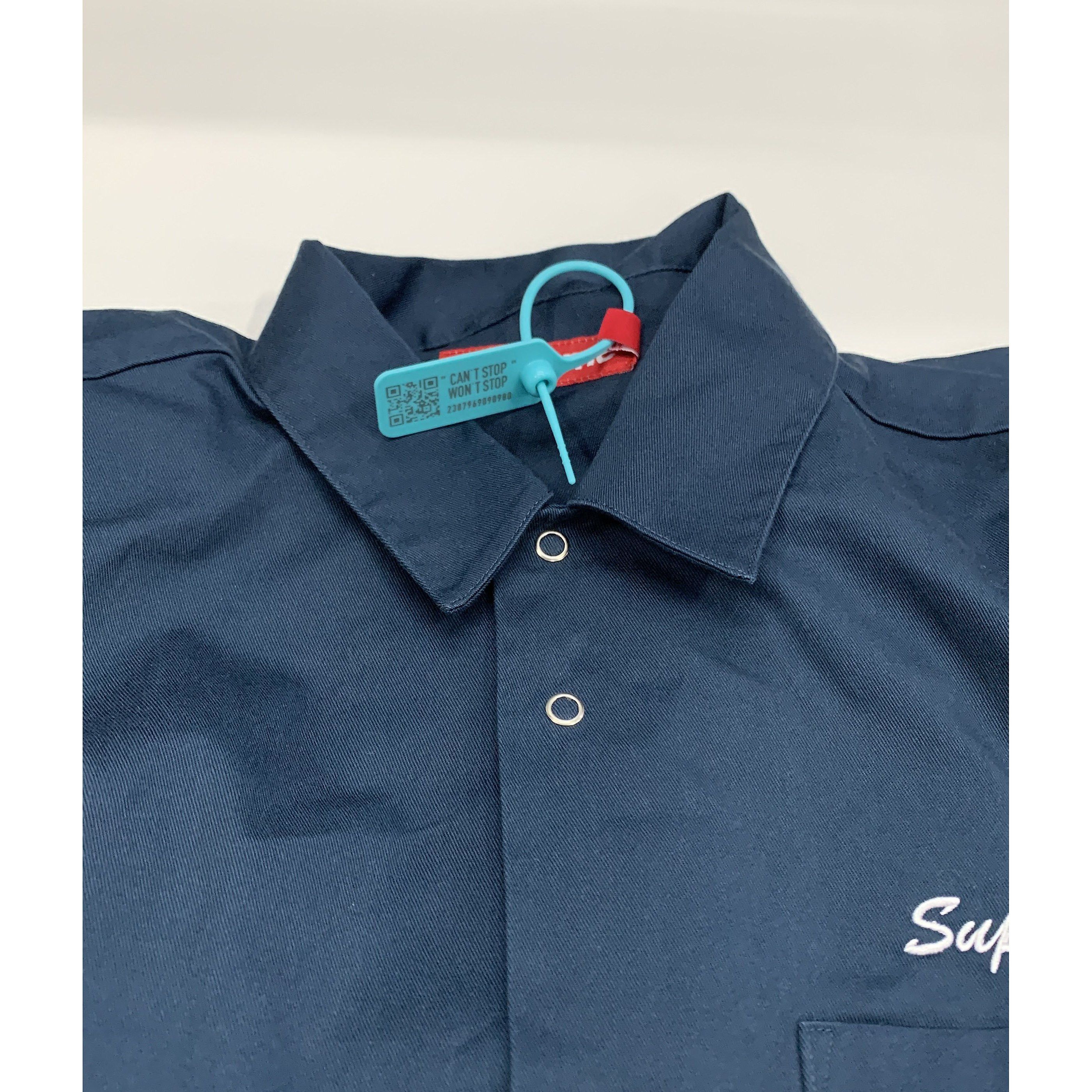 Supreme Supreme Margaret Keane Teardrop Work Shirt Size M Size US M / EU 48-50 / 2 - 2 Thumbnail