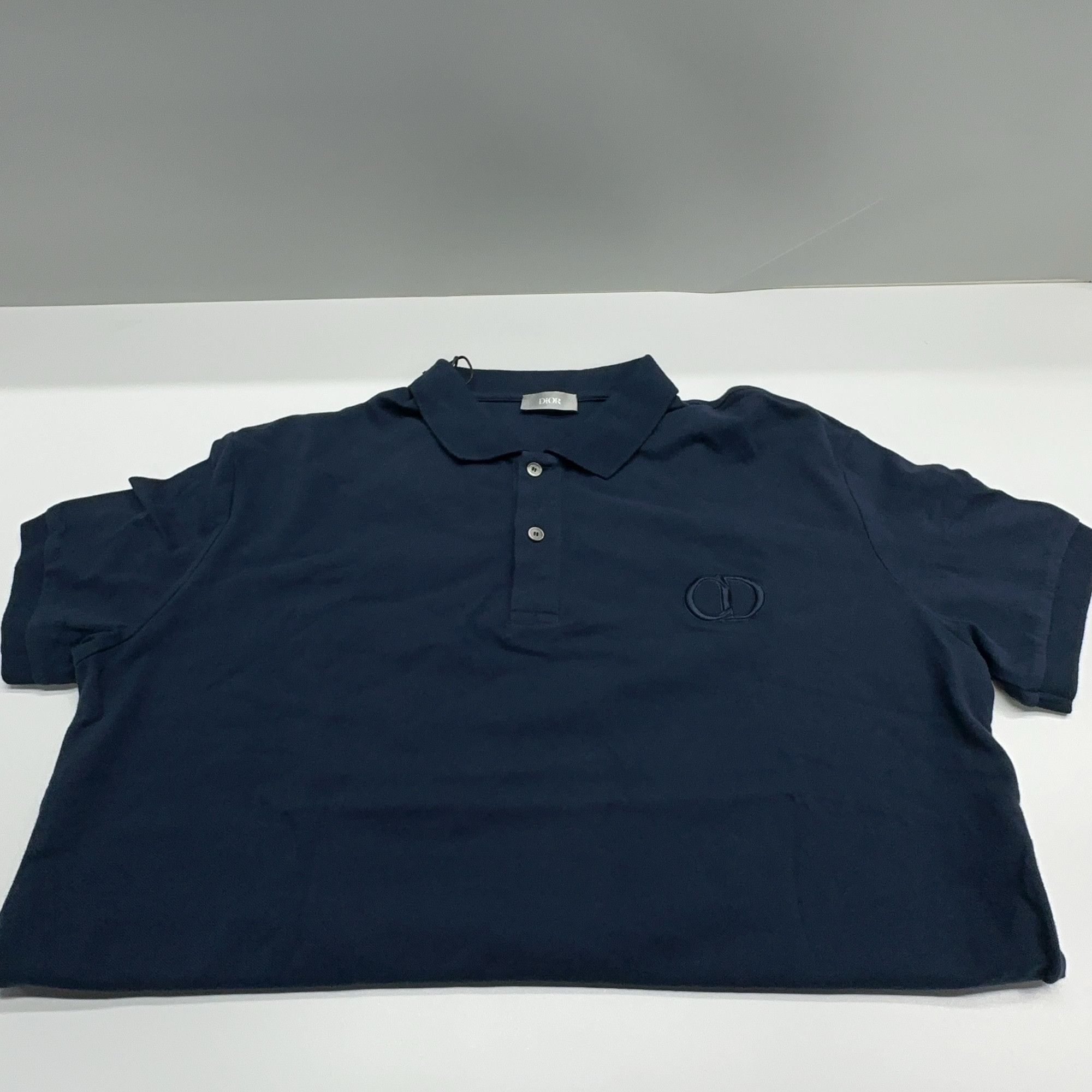 Dior Dior CD Icon Polo Shirt Navy Size L Size US L / EU 52-54 / 3 - 7 Thumbnail