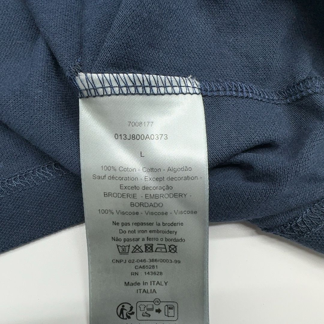 Dior Dior CD Icon Polo Shirt Navy Size L Size US L / EU 52-54 / 3 - 5 Thumbnail