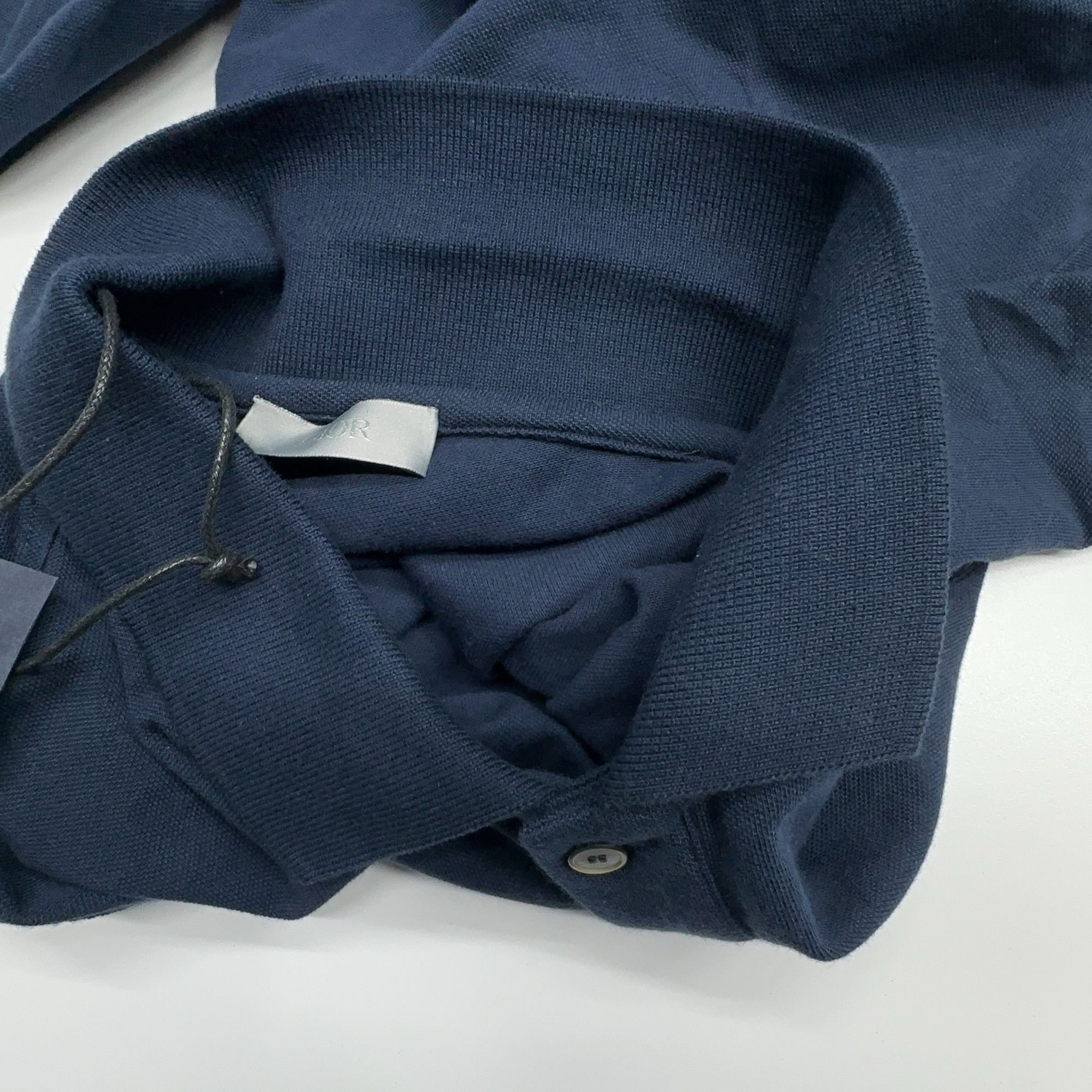 Dior Dior CD Icon Polo Shirt Navy Size L Size US L / EU 52-54 / 3 - 6 Thumbnail