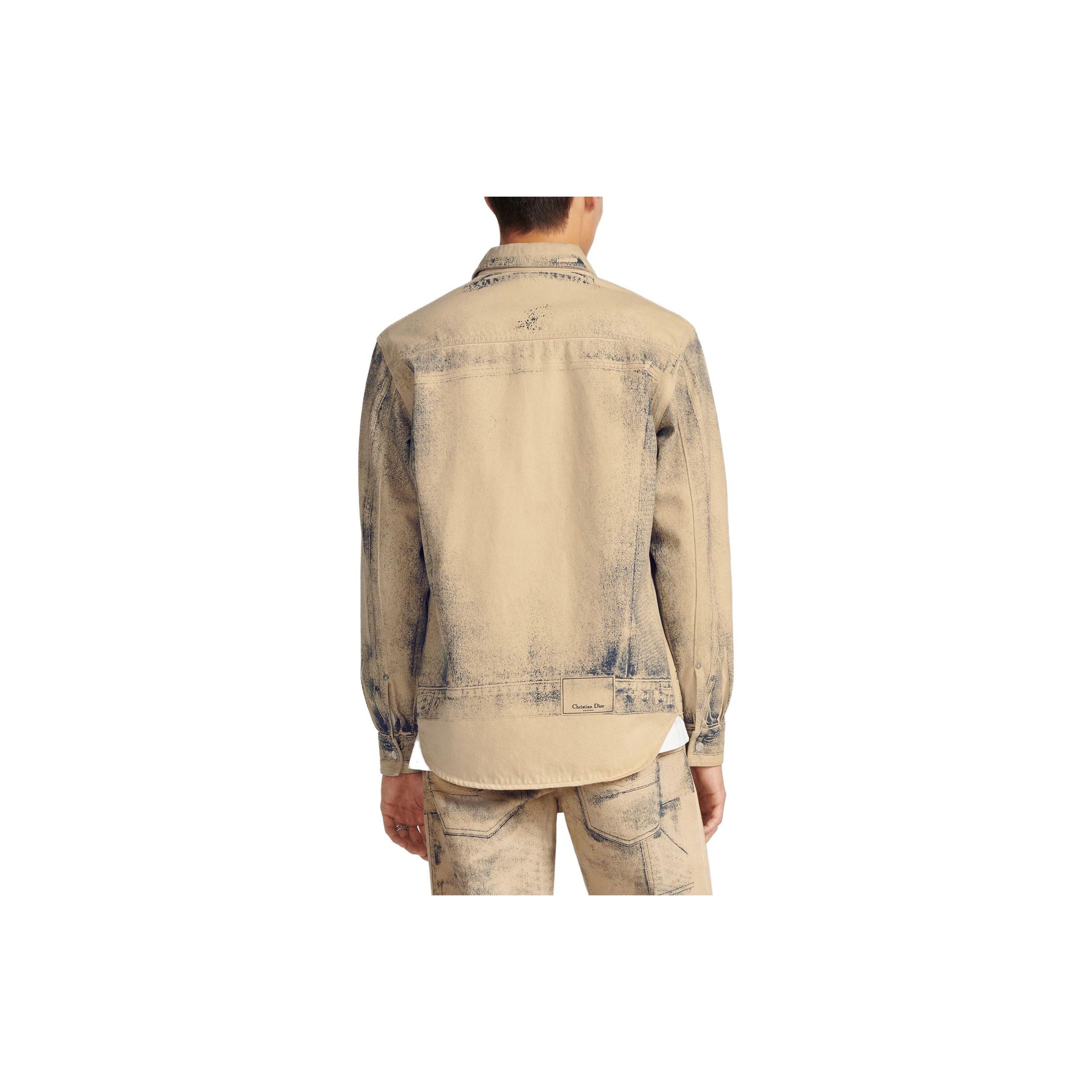 Dior Dior Distressed Button Up Shirt Size M Size US XXS / EU 40 - 10 Thumbnail