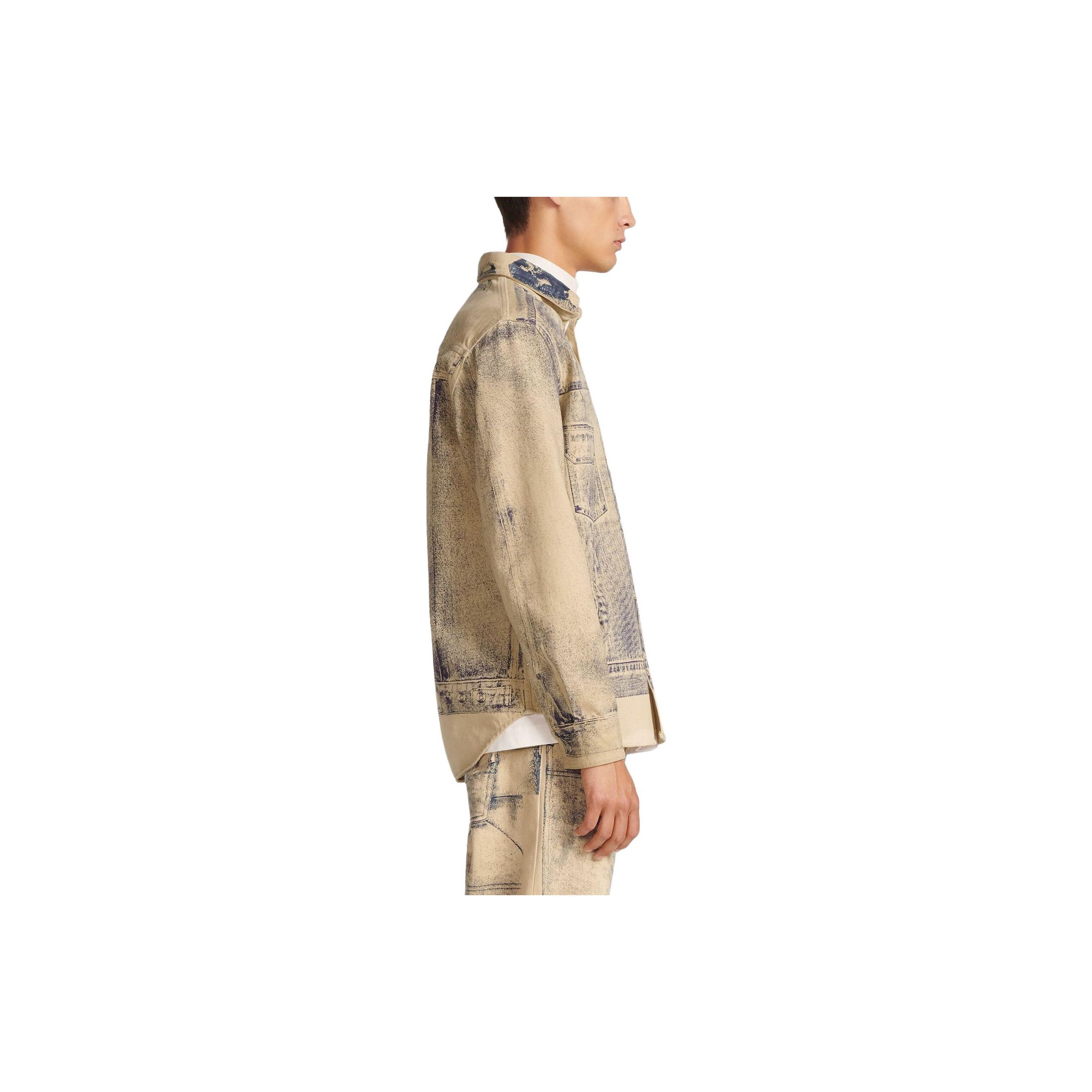 Dior Dior Distressed Button Up Shirt Size M Size US XXS / EU 40 - 11 Thumbnail