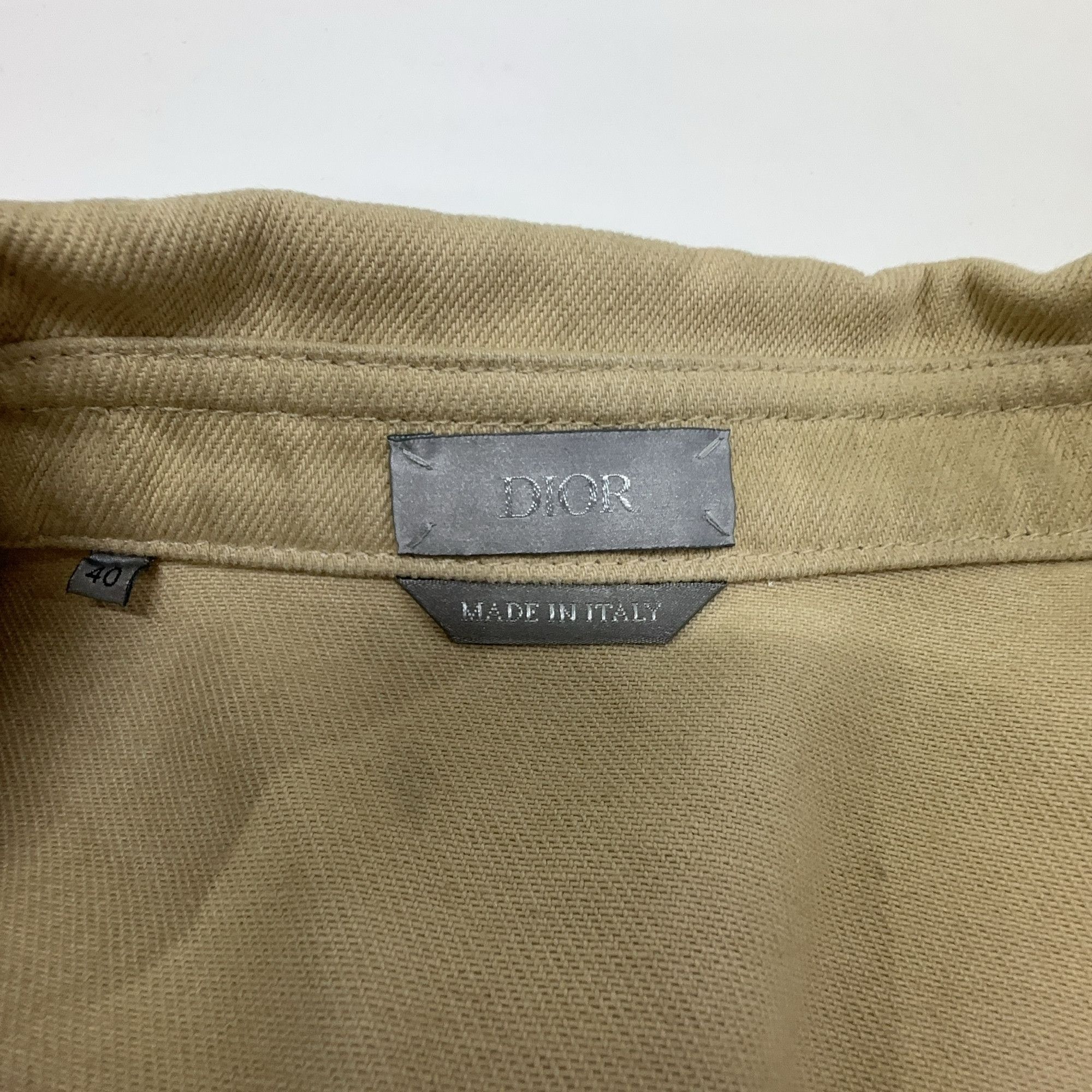 Dior Dior Distressed Button Up Shirt Size M Size US XXS / EU 40 - 4 Thumbnail