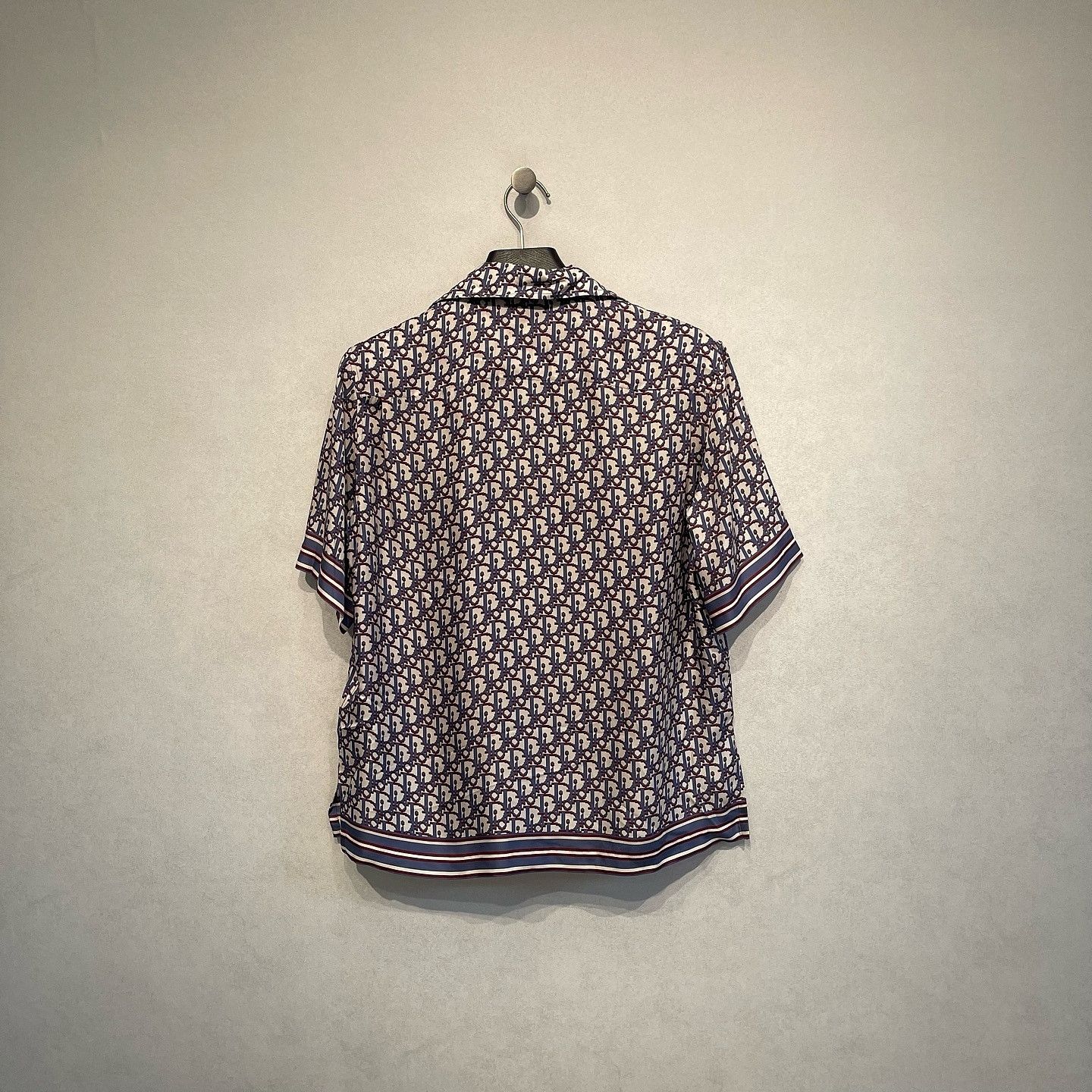 Dior Dior Oblique Silk Button Up Shirt Size S Size US S / EU 44-46 / 1 - 2 Thumbnail