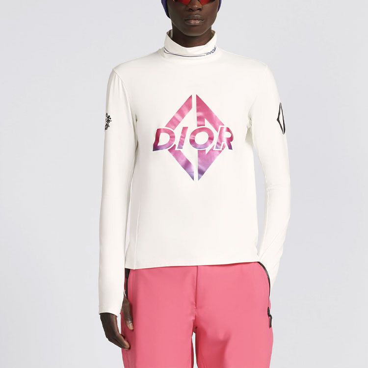 Dior Dior Gradient Logo Long Sleeve T-Shirt Size XL Size US XL / EU 56 / 4 - 7 Thumbnail