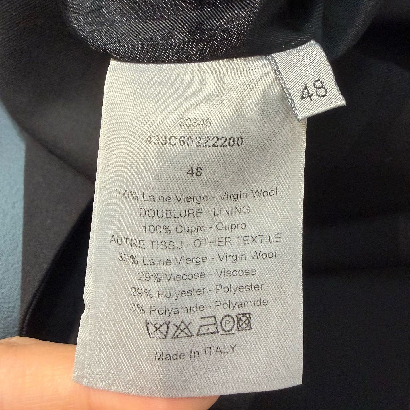 Dior Dior Virgin Wool Zip-up Vest Size 48 Size US M / EU 48-50 / 2 - 4 Thumbnail